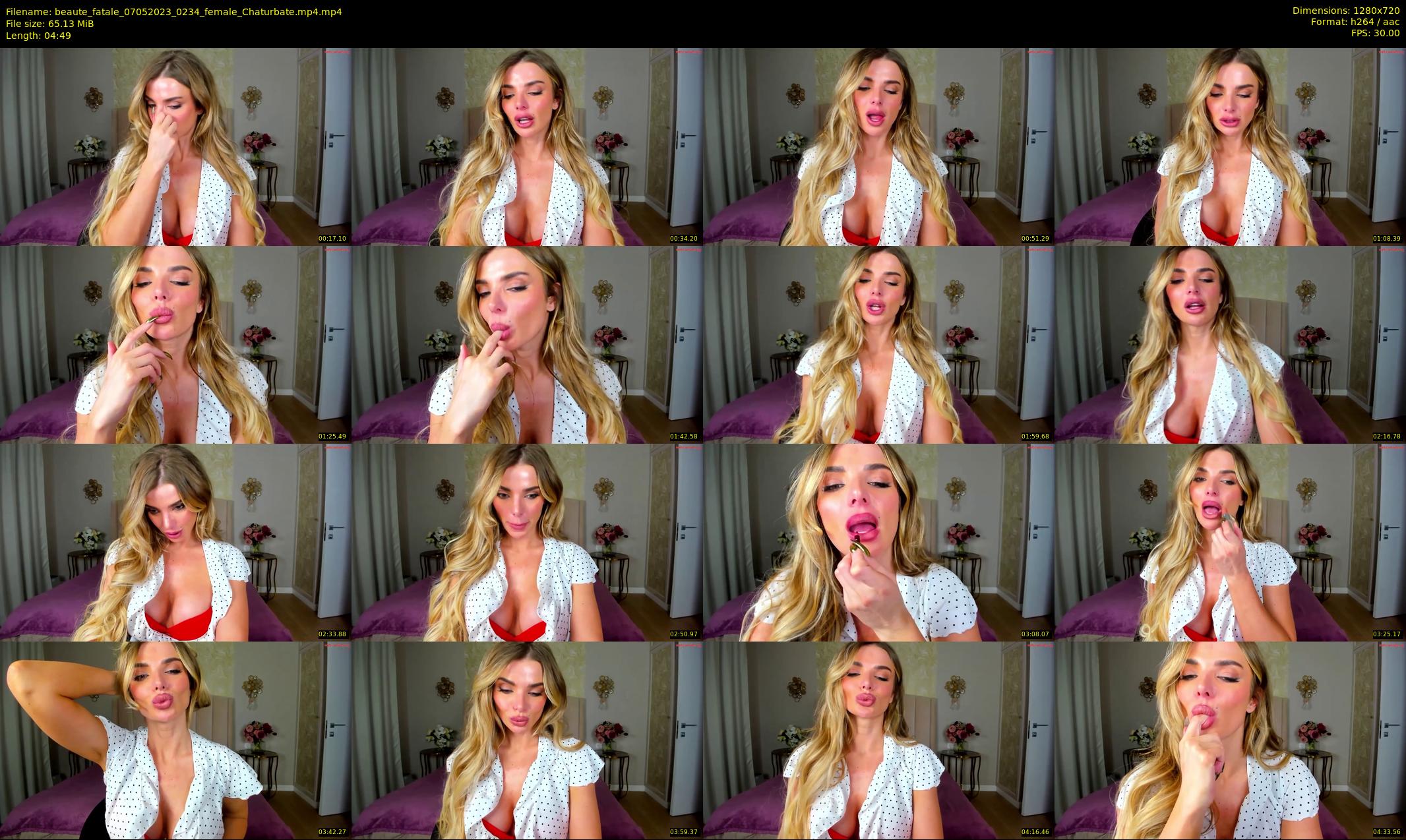 beaute_fatale — 5 minute Chaturbate female cam show recording, 720p, May 7, 2023