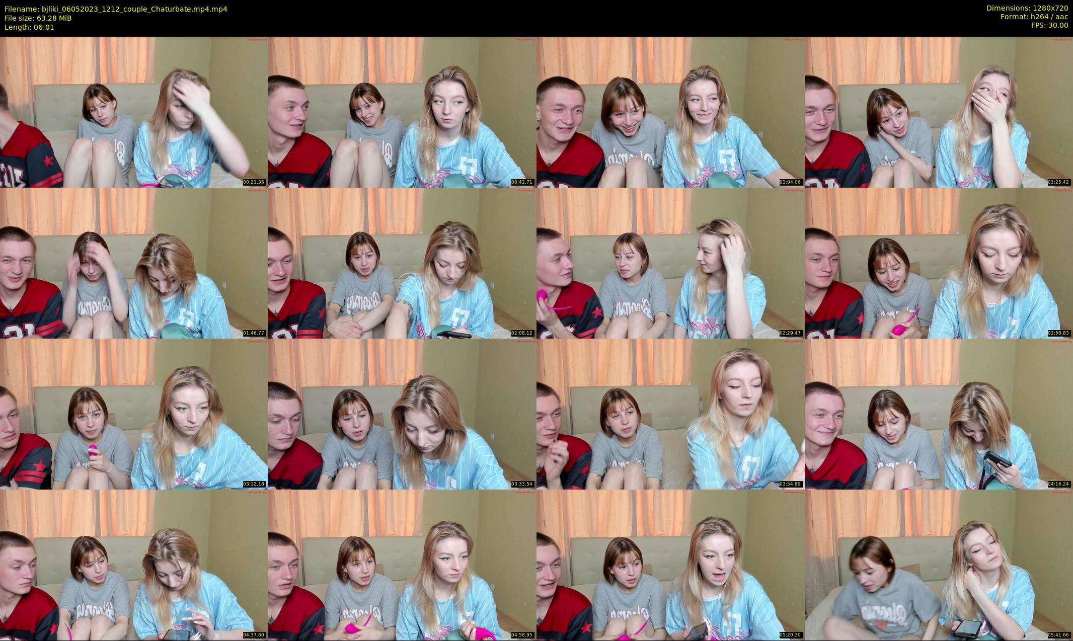 bjliki — 7 minute Chaturbate couple cam show recording, 720p, May 6, 2023