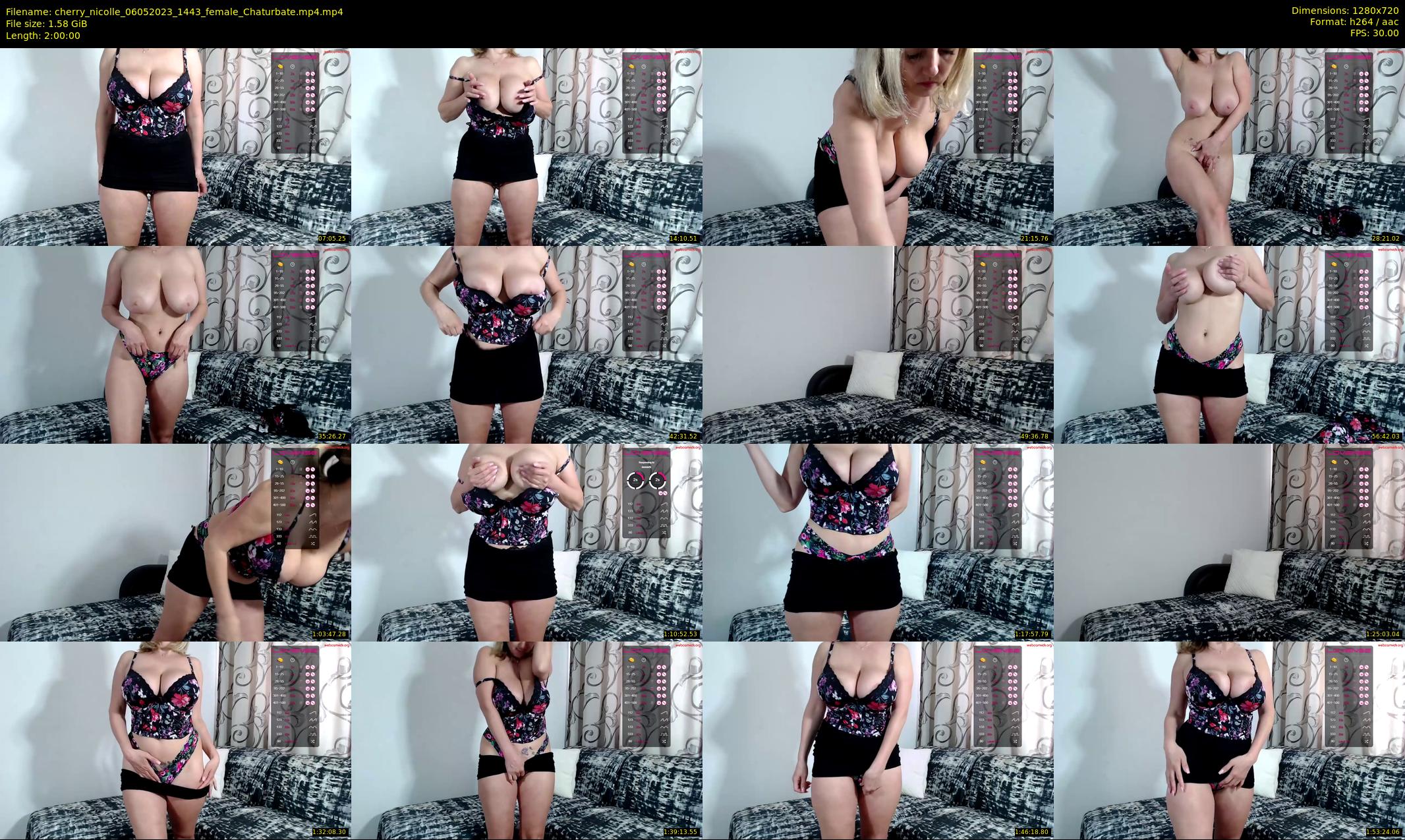 cherry_nicolle — 120 minute Chaturbate female cam show recording, 720p, May 6, 2023