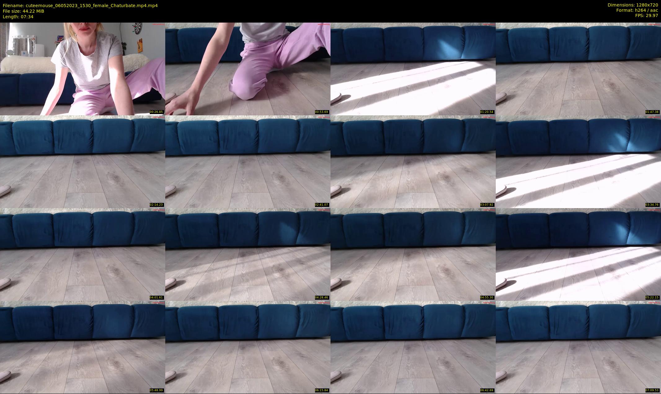 cuteemouse — 8 minute Chaturbate female cam show recording, 720p, May 6, 2023