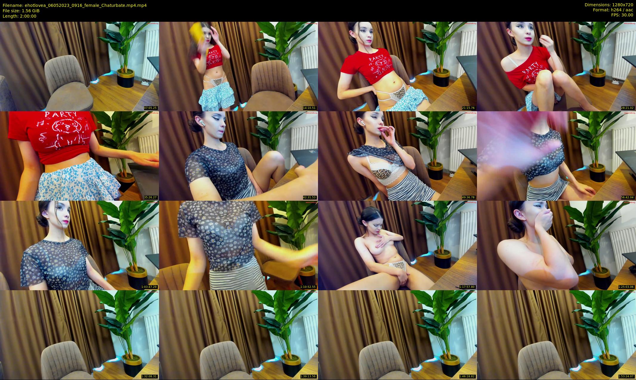 ehotlovea — 120 minute Chaturbate female cam show recording, 720p, May 6, 2023