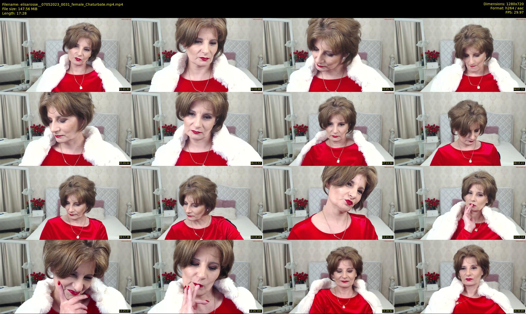 elisarosse_ — 18 minute Chaturbate female cam show recording, 720p, May 7, 2023