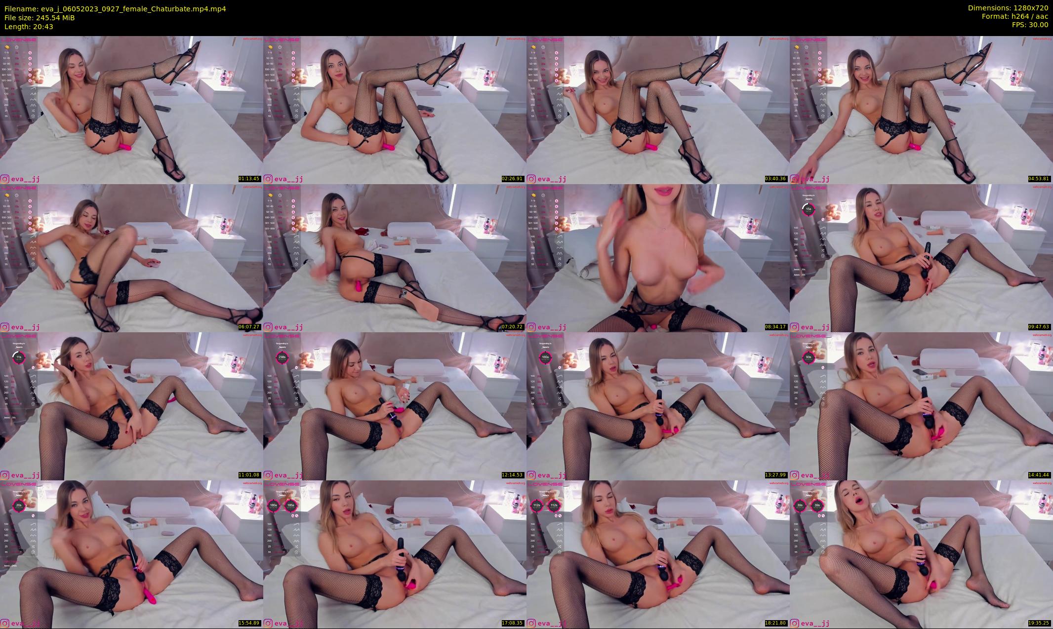 eva_j — 21 minute Chaturbate female cam show recording, 720p, May 6, 2023