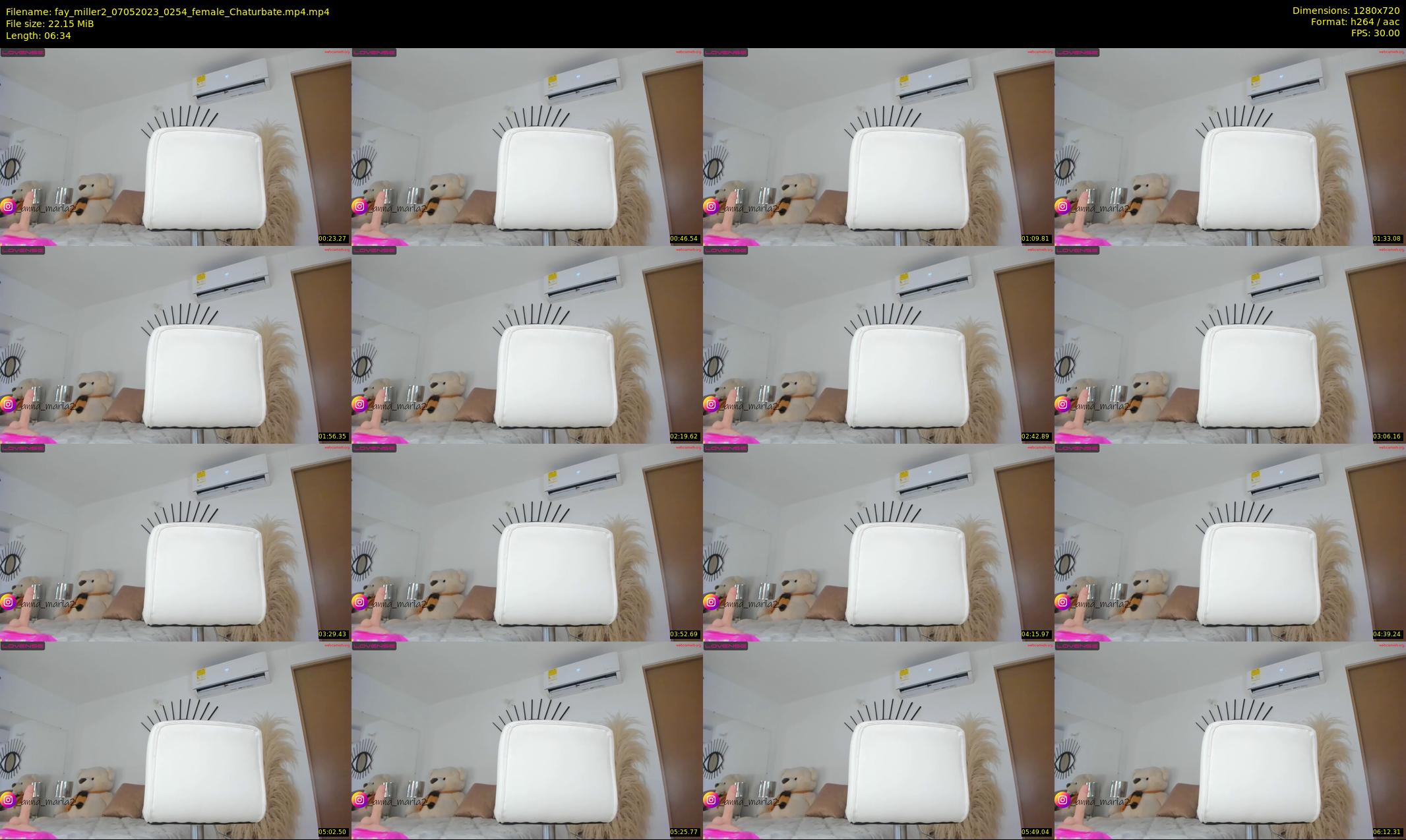 fay_miller2 — 7 minute Chaturbate female cam show recording, 720p, May 7, 2023