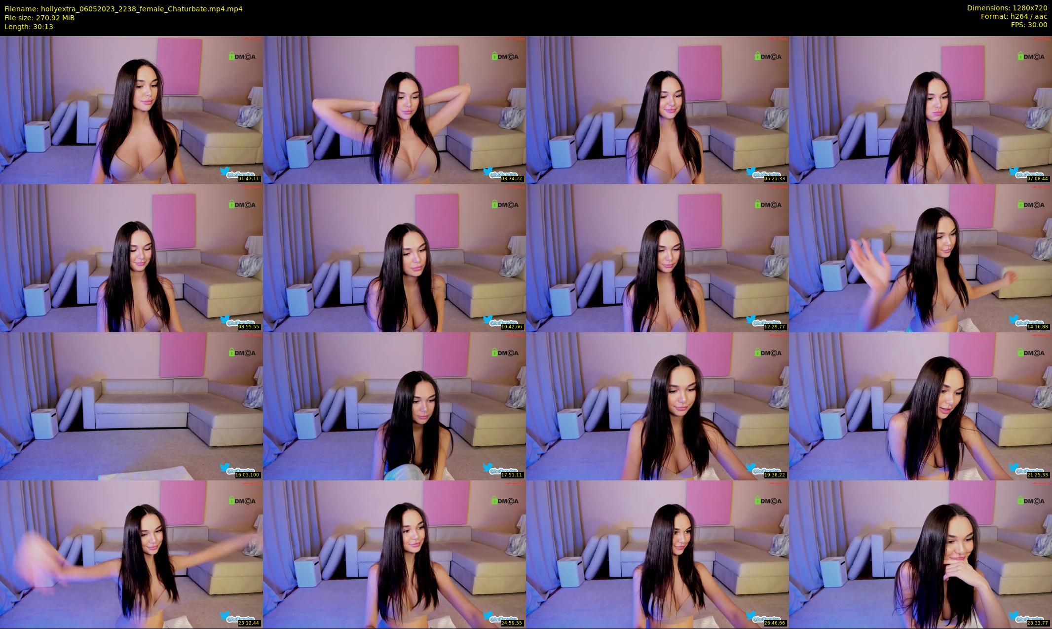 hollyextra — 31 minute Chaturbate female cam show recording, 720p, May 6, 2023