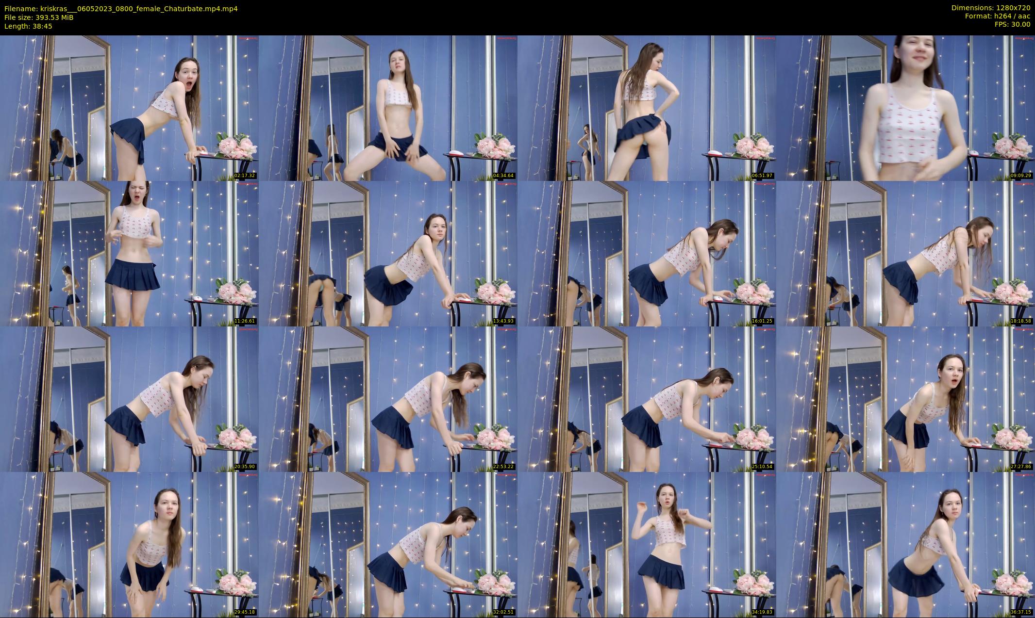 kriskras__ — 39 minute Chaturbate female cam show recording, 720p, May 6, 2023