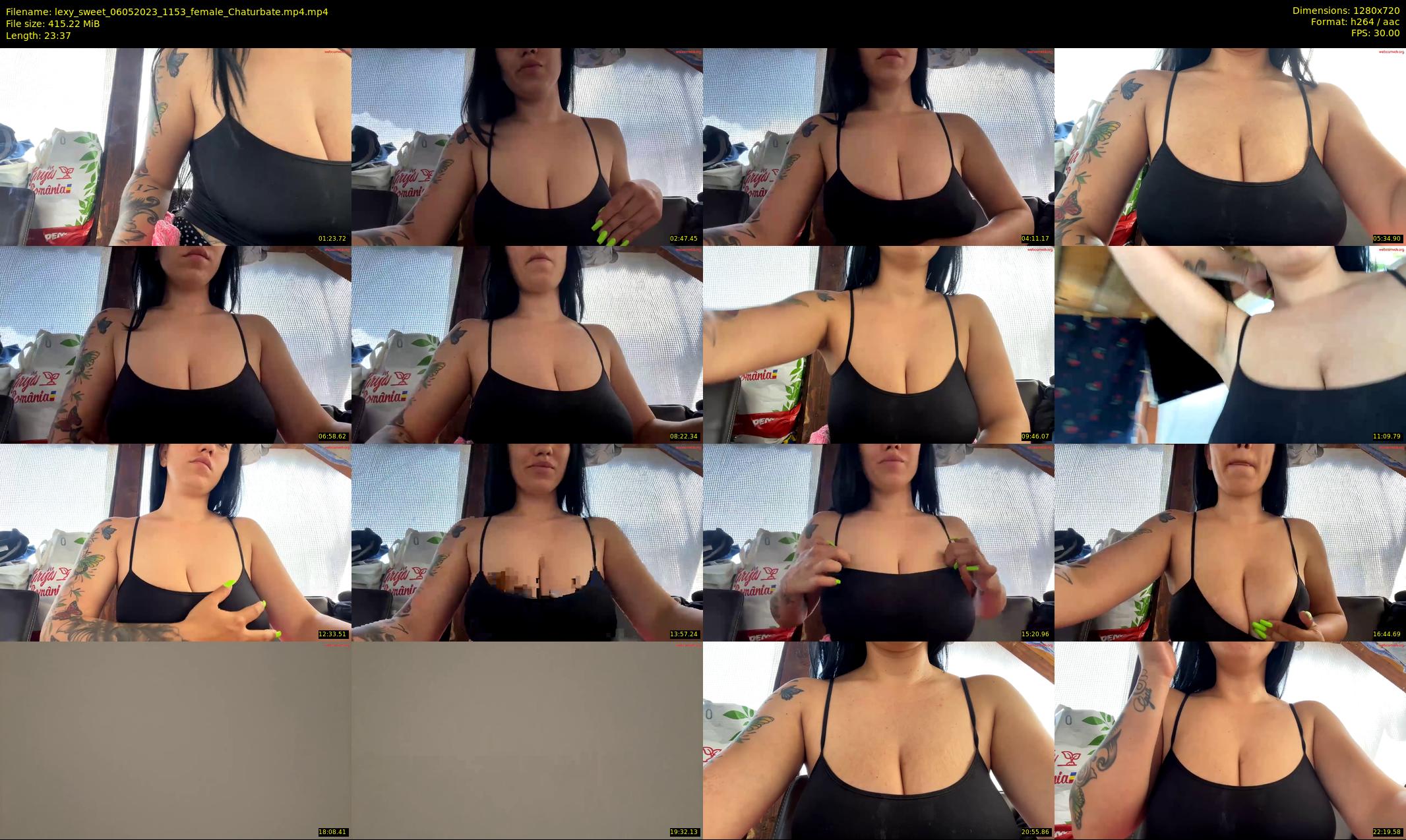 lexy_sweet — 24 minute Chaturbate female cam show recording, 720p, May 6, 2023