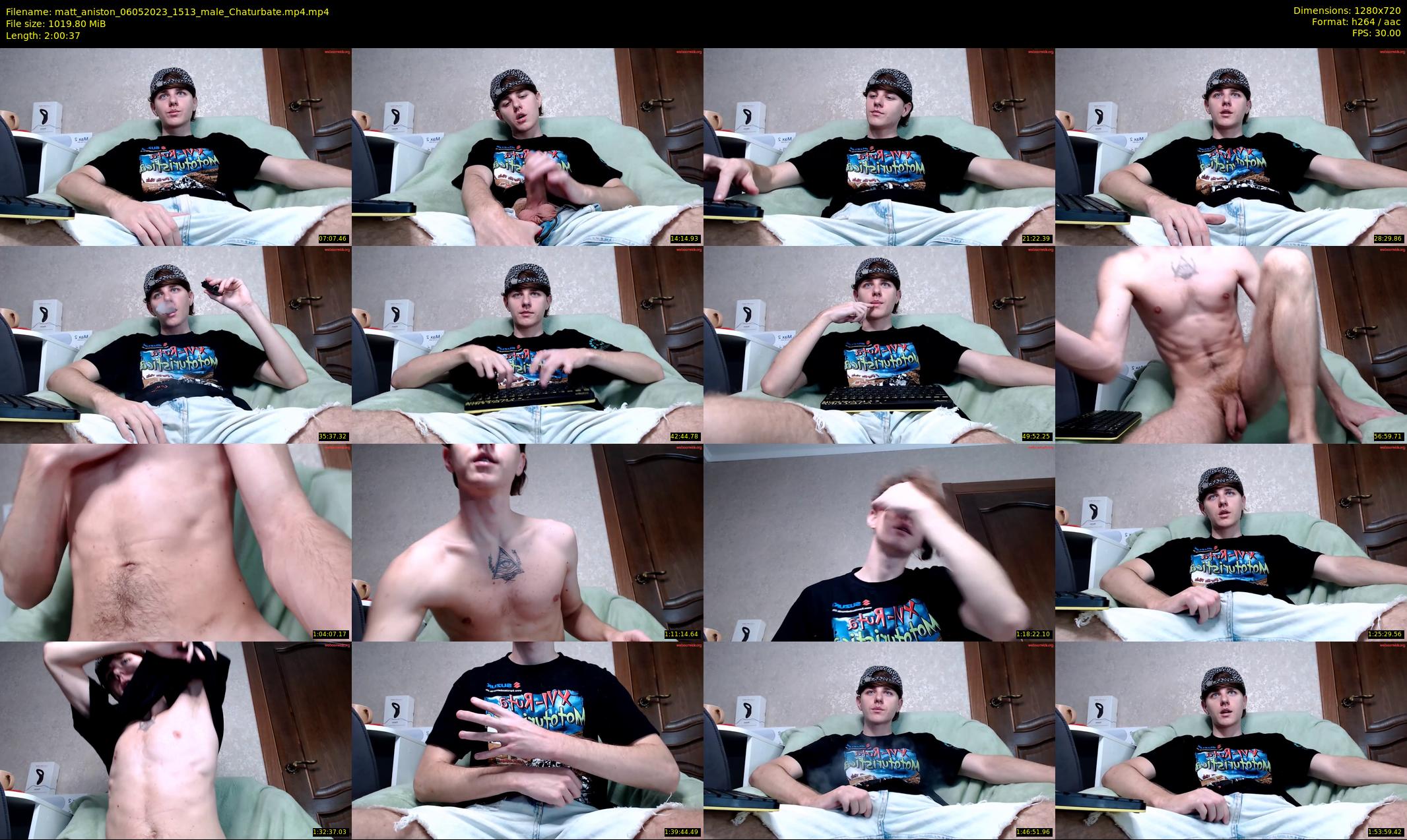 matt_aniston — 121 minute Chaturbate male cam show recording, 720p, May 6, 2023