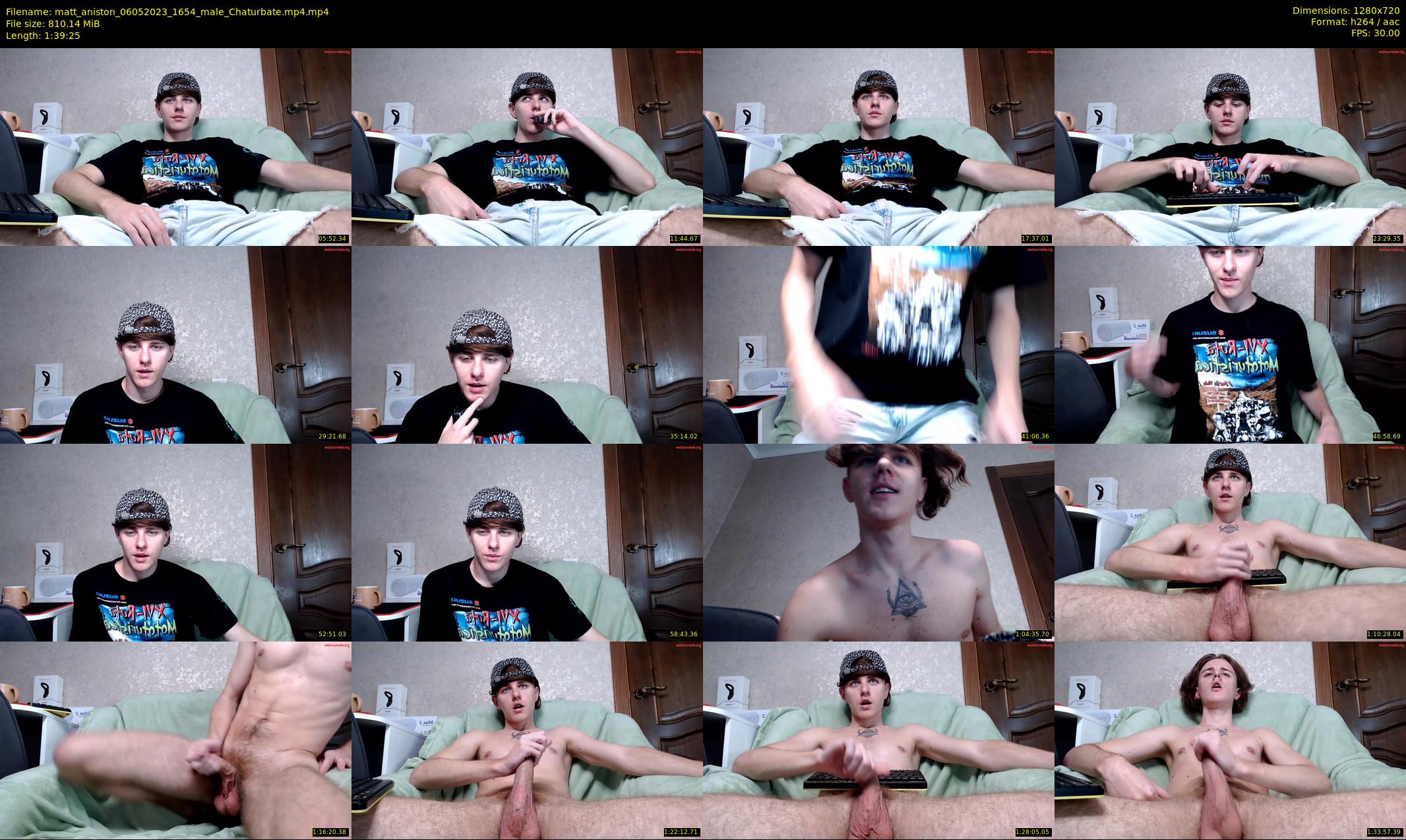 matt_aniston — 100 minute Chaturbate male cam show recording, 720p, May 6, 2023