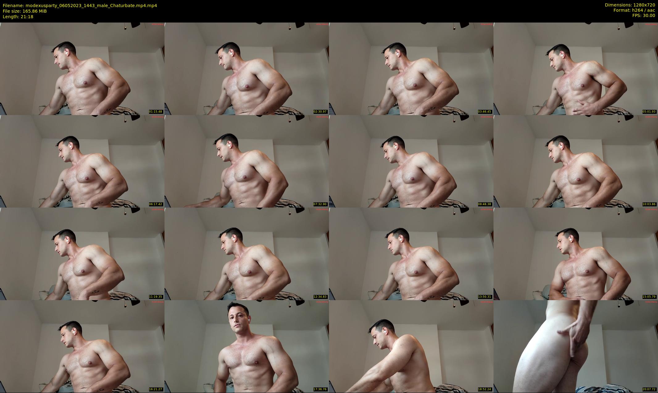 modexusparty — 22 minute Chaturbate male cam show recording, 720p, May 6, 2023