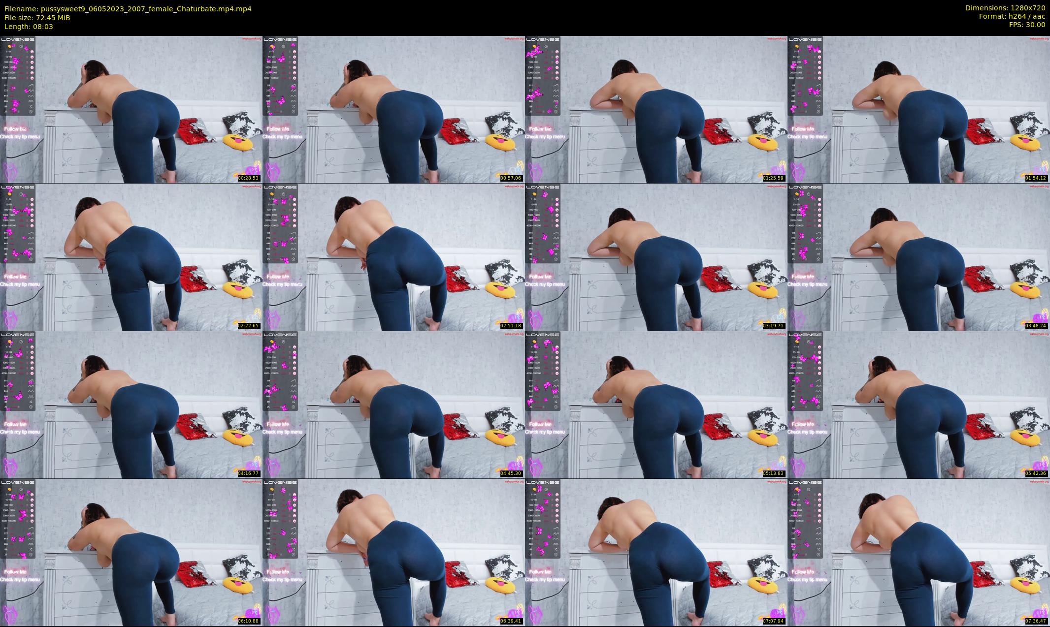 pussysweet9 — 9 minute Chaturbate female cam show recording, 720p, May 6, 2023