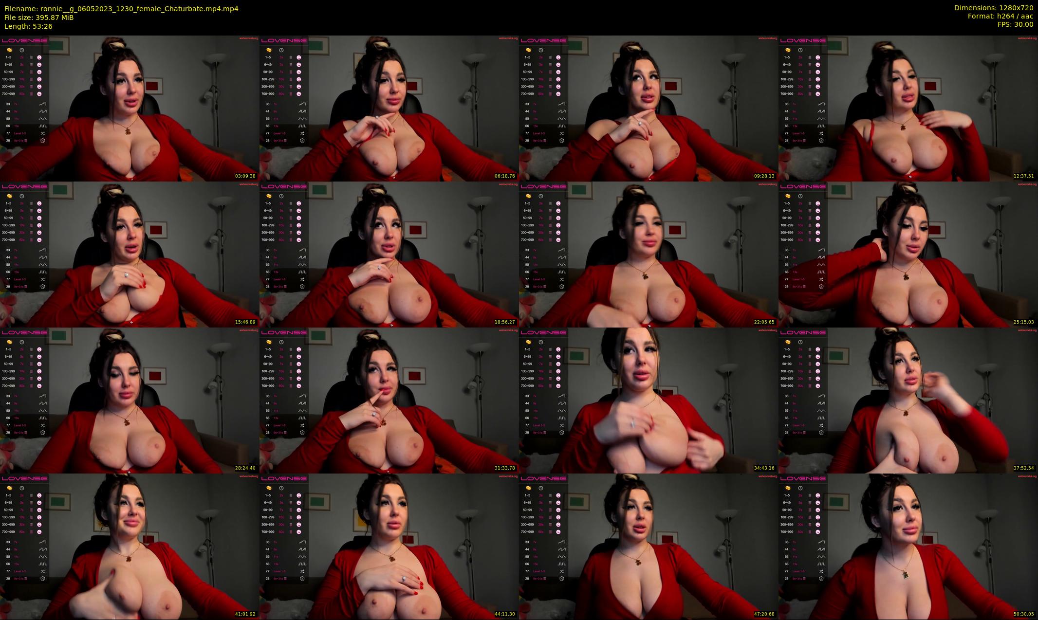 ronnie__g — 54 minute Chaturbate female cam show recording, 720p, May 6, 2023