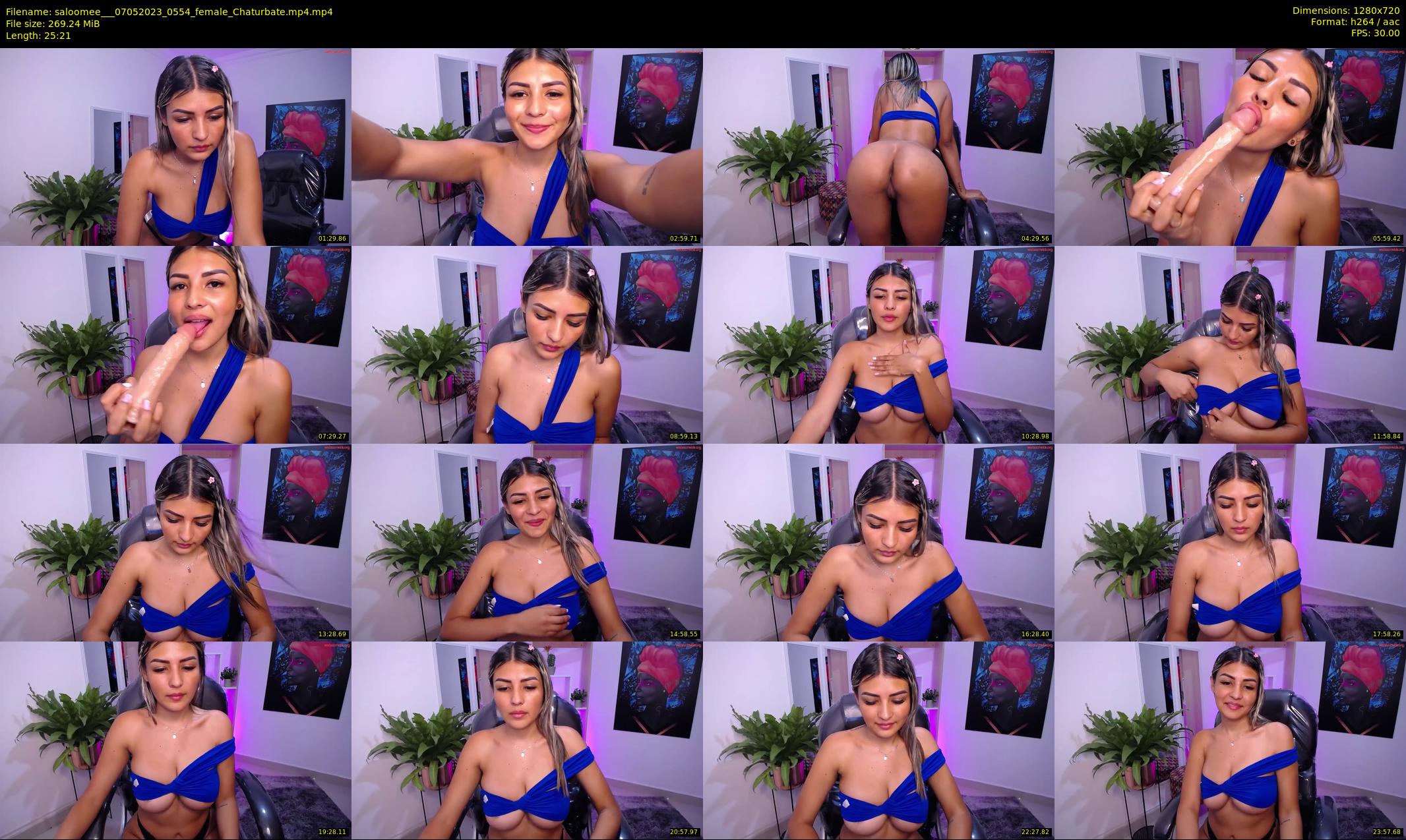 saloomee__ — 26 minute Chaturbate female cam show recording, 720p, May 7, 2023