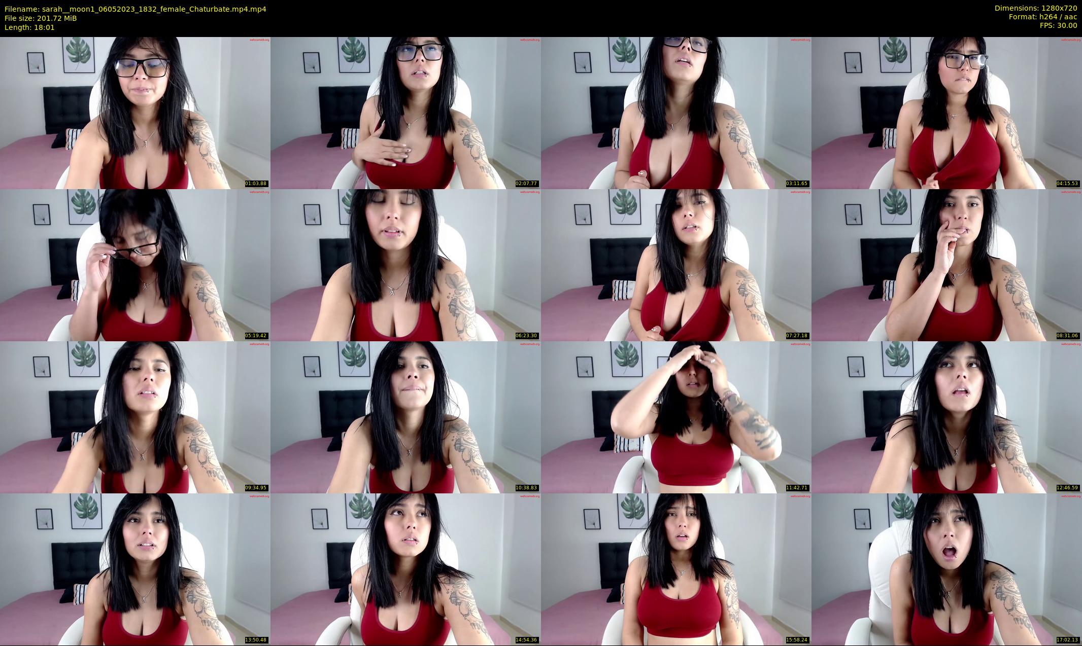 sarah__moon1 — 19 minute Chaturbate female cam show recording, 720p, May 6, 2023