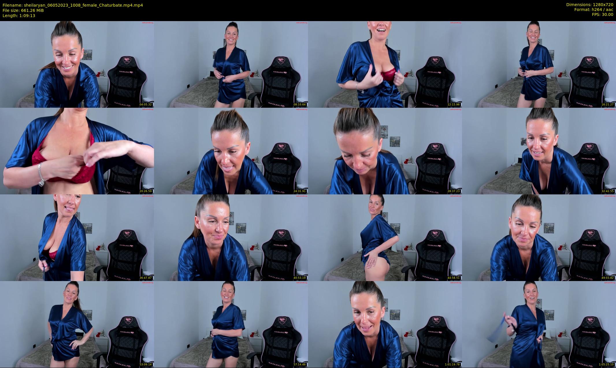 sheilaryan — 70 minute Chaturbate female cam show recording, 720p, May 6, 2023