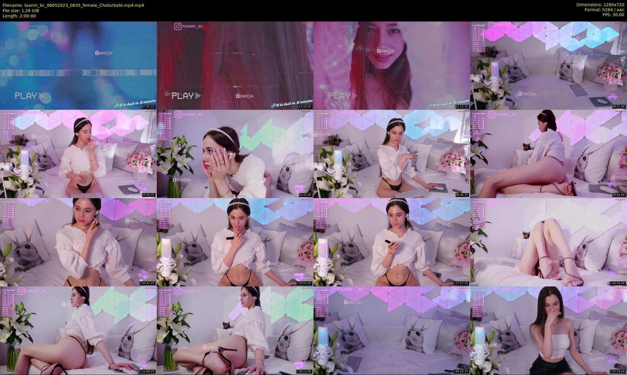 taanni_bc — 120 minute Chaturbate female cam show recording, 720p, May 6, 2023