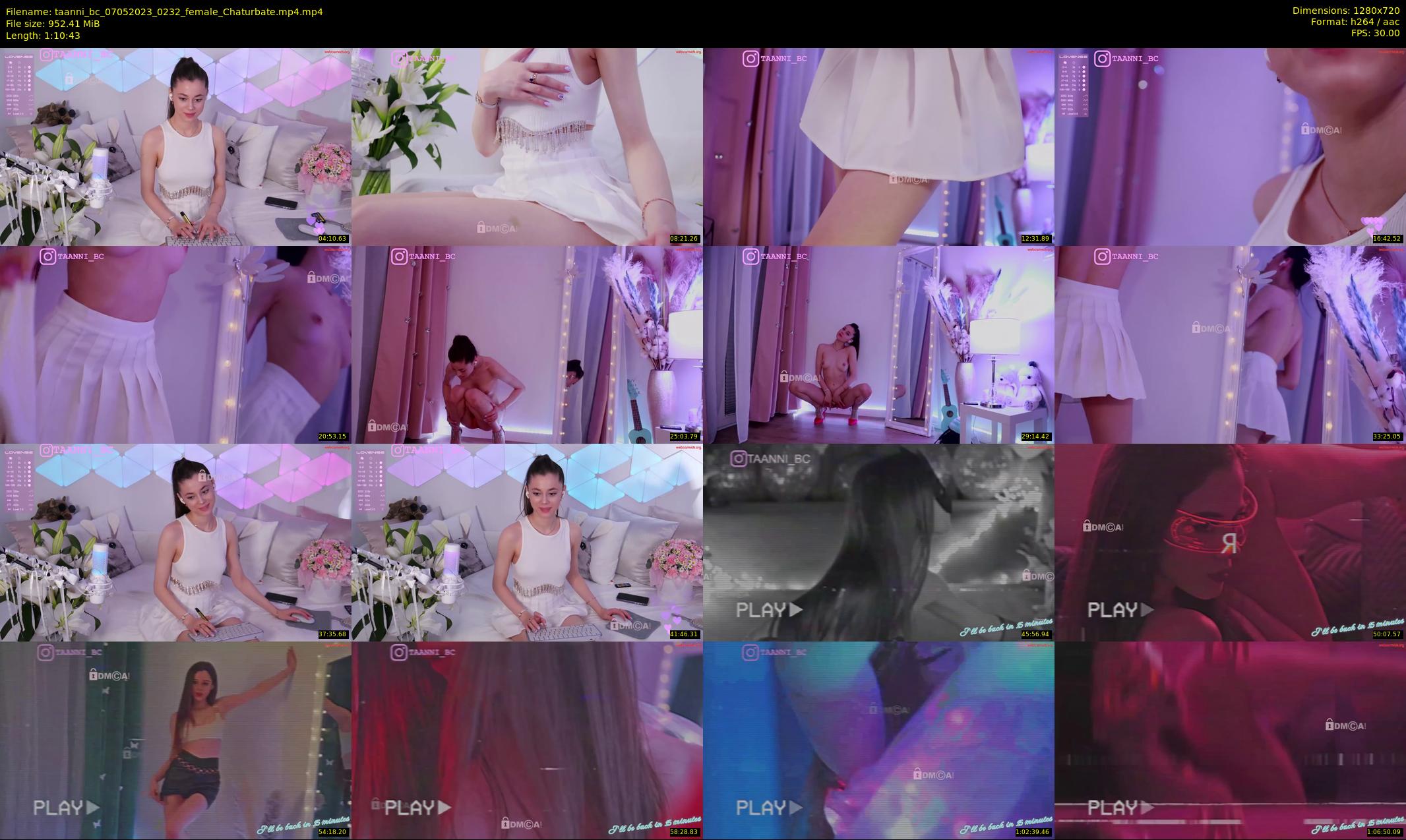 taanni_bc — 71 minute Chaturbate female cam show recording, 720p, May 7, 2023