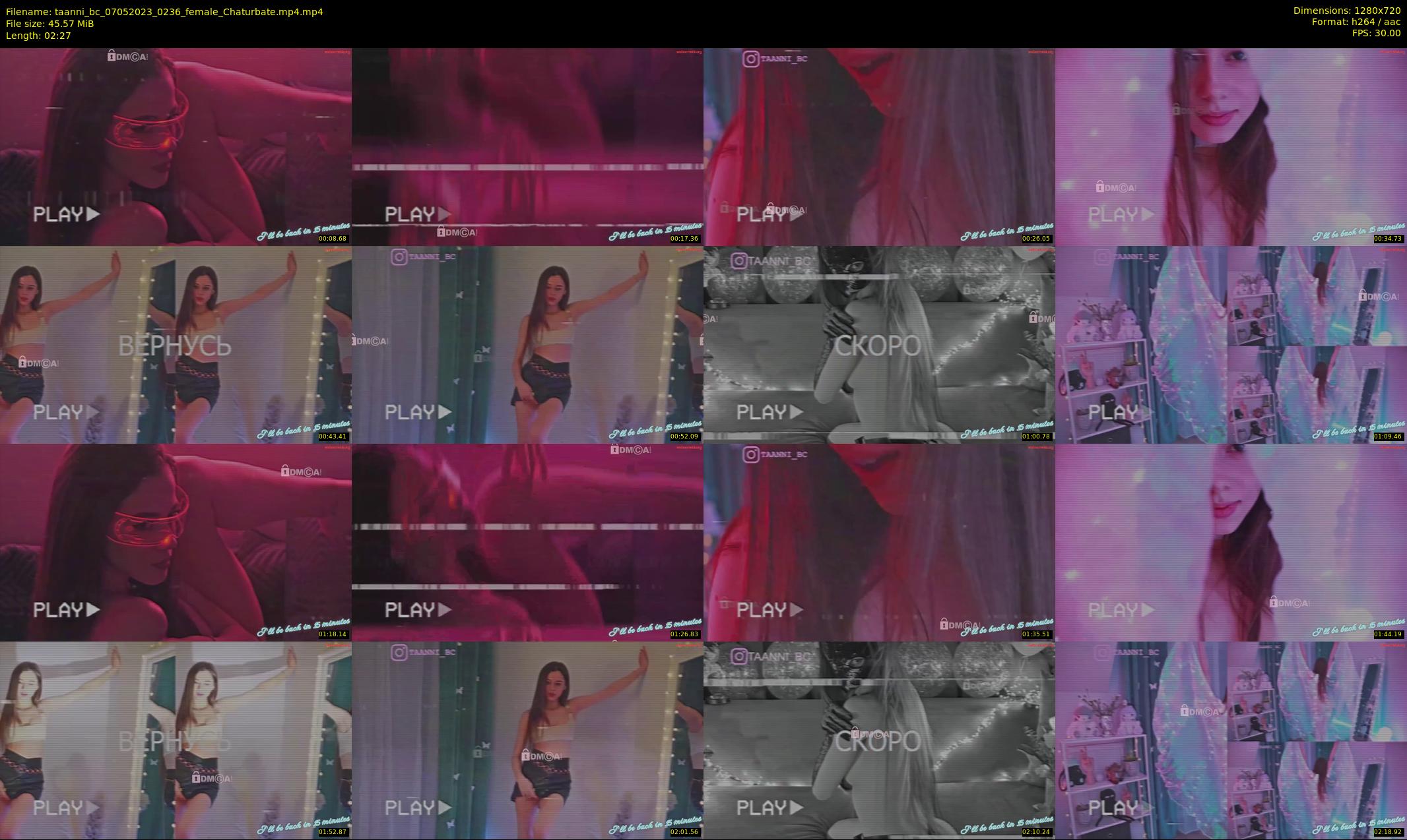taanni_bc — 3 minute Chaturbate female cam show recording, 720p, May 7, 2023