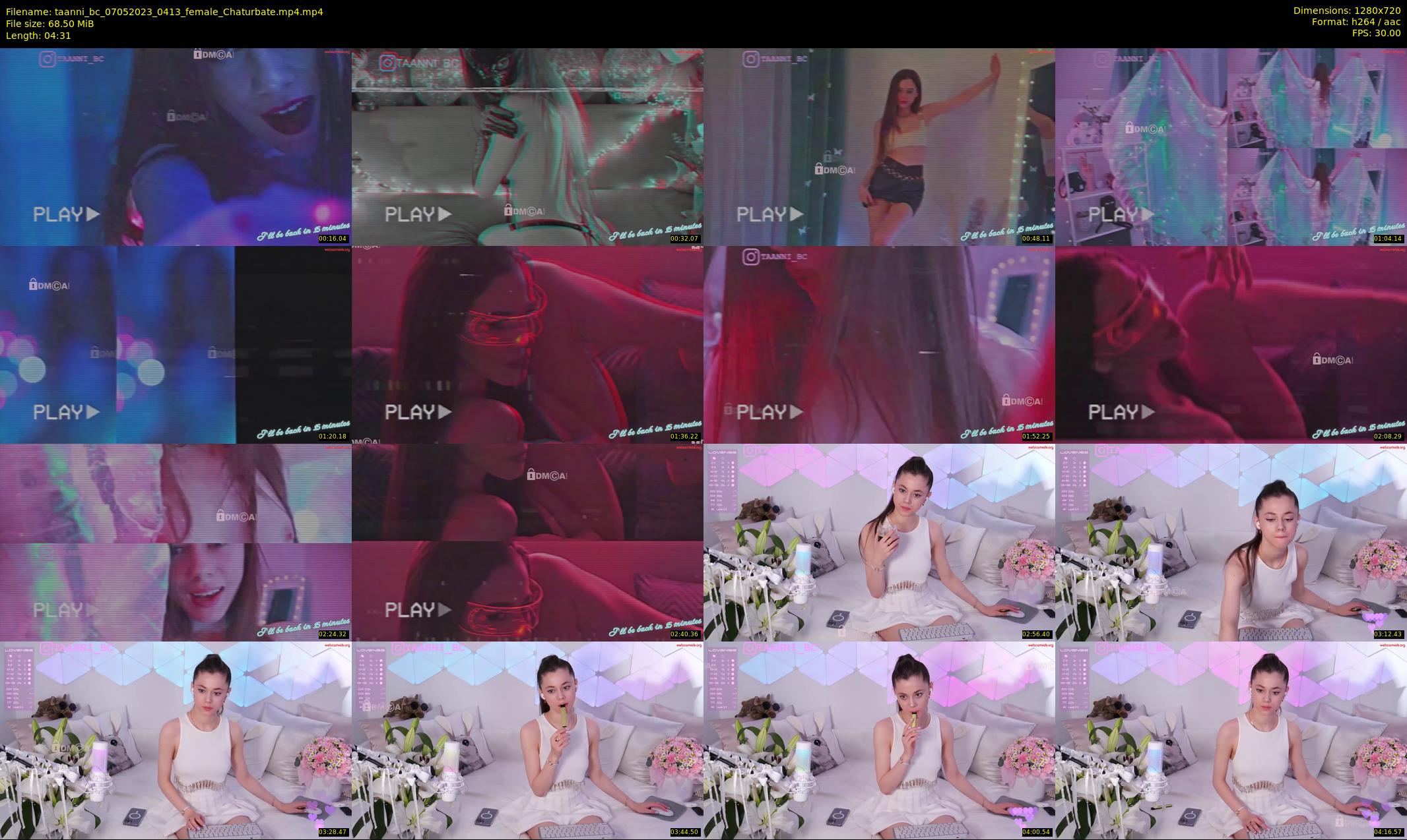 taanni_bc — 5 minute Chaturbate female cam show recording, 720p, May 7, 2023