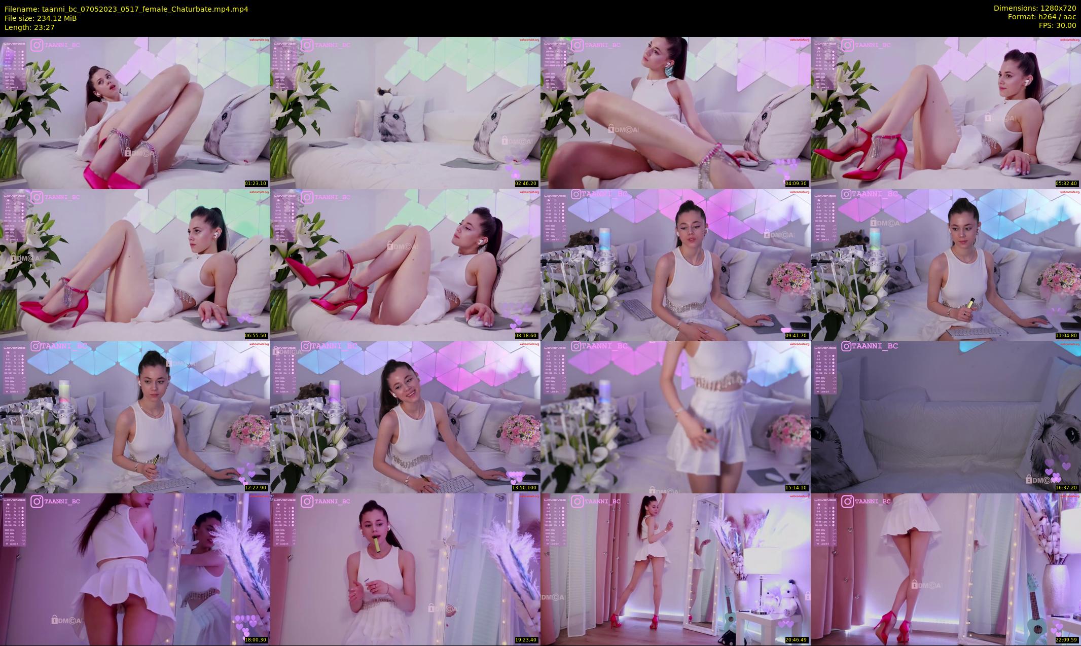 taanni_bc — 24 minute Chaturbate female cam show recording, 720p, May 7, 2023