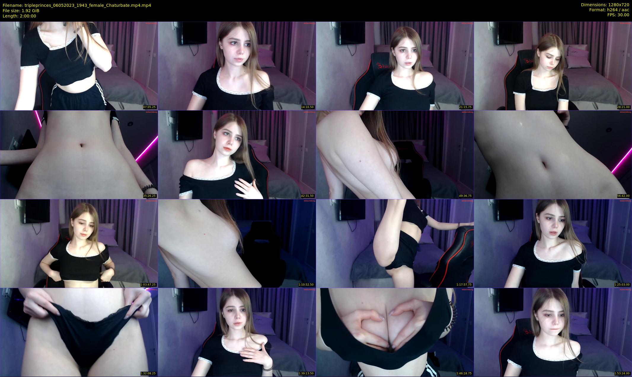 tripleprinces — 120 minute Chaturbate female cam show recording, 720p, May 6, 2023