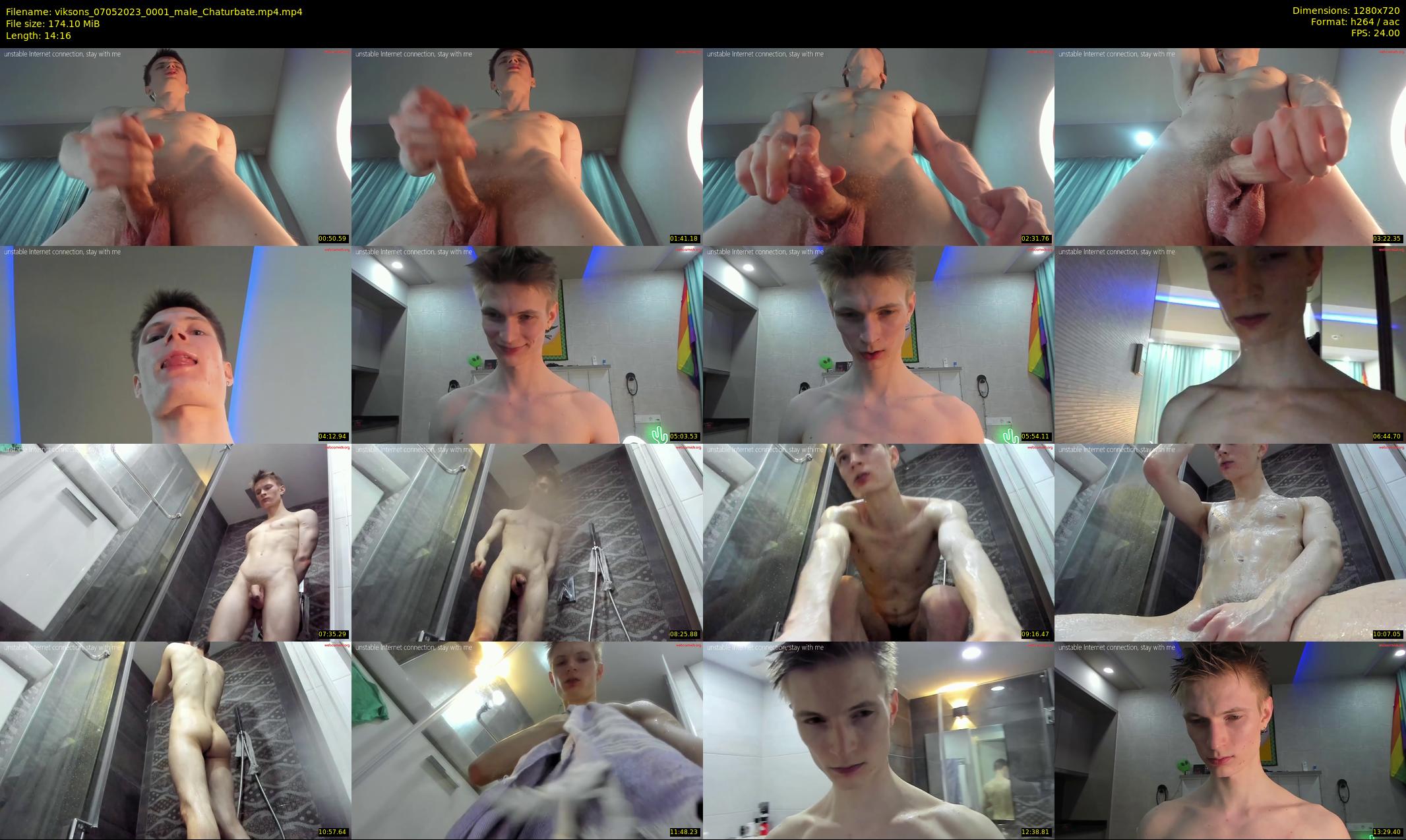 viksons — 15 minute Chaturbate male cam show recording, 720p, May 7, 2023