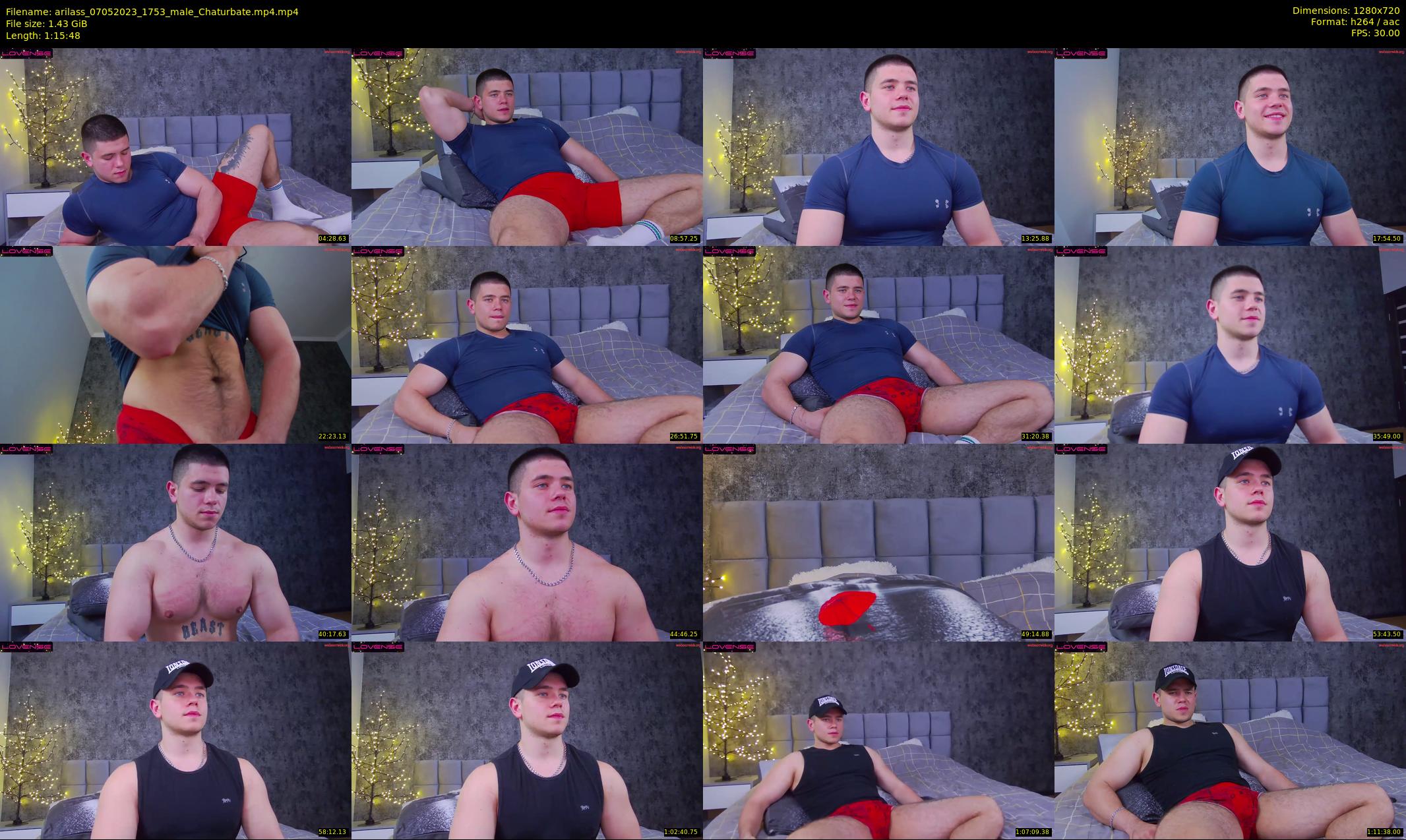 arilass — 76 minute Chaturbate male cam show recording, 720p, May 7, 2023