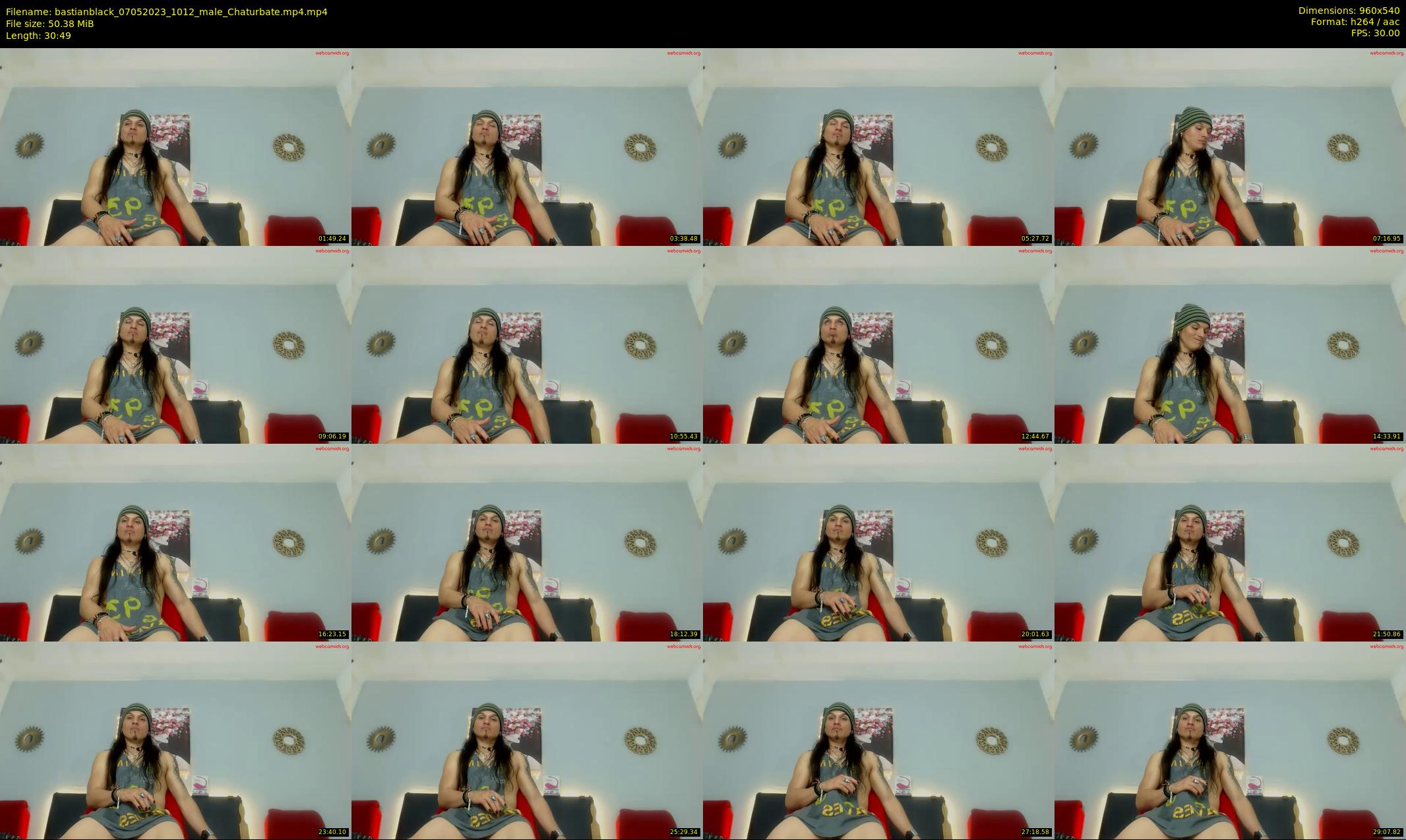 bastianblack — 31 minute Chaturbate male cam show recording, 480p, May 7, 2023