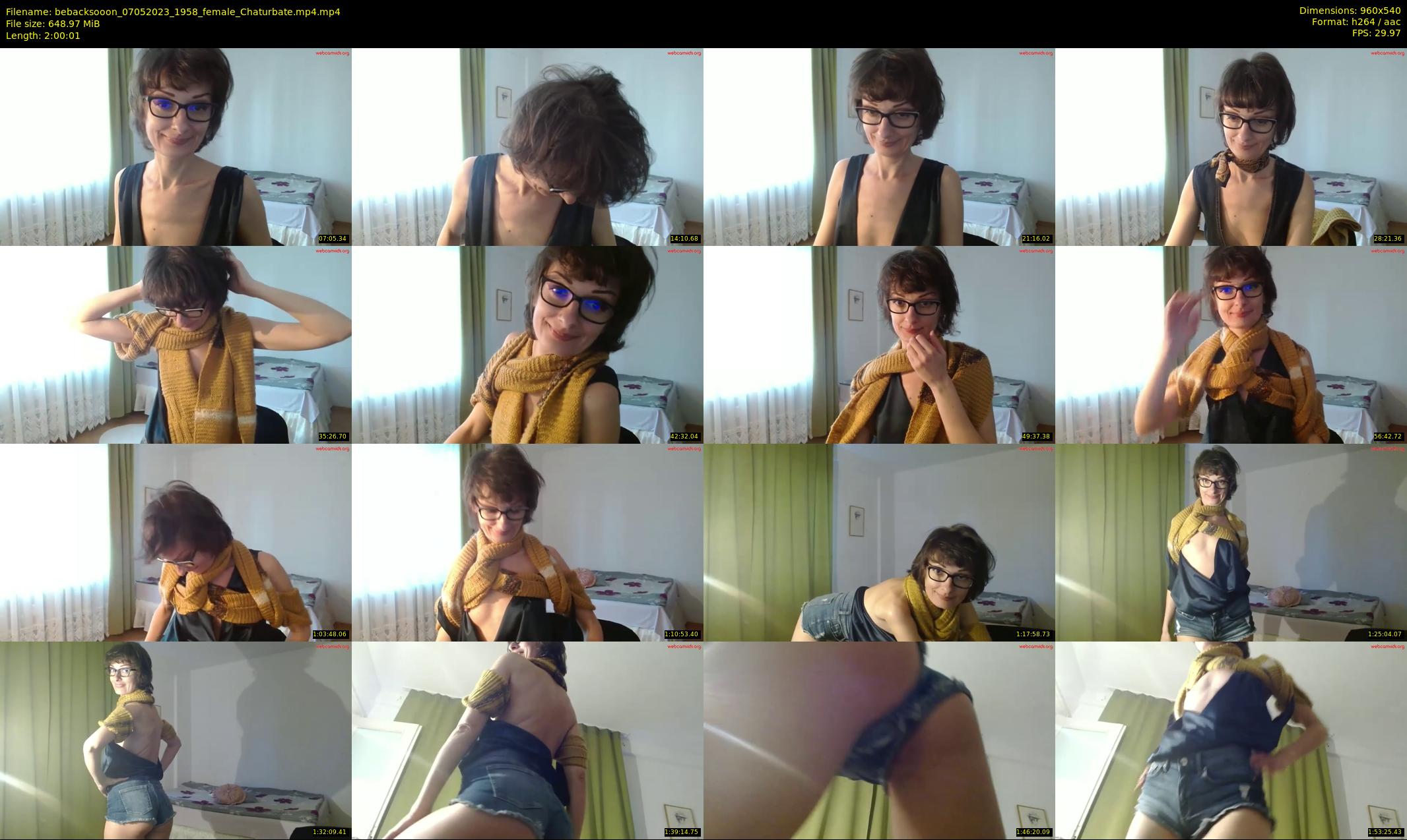 bebacksooon — 121 minute Chaturbate female cam show recording, 480p, May 7, 2023