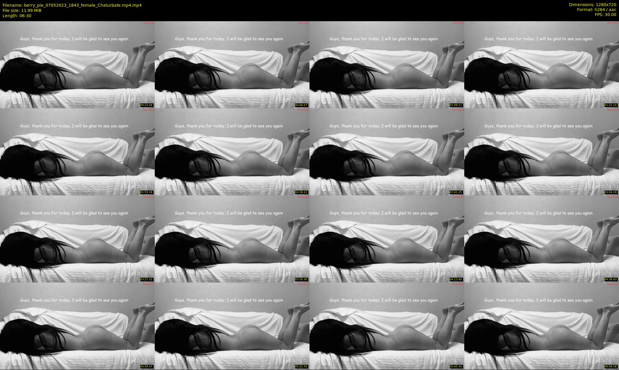 berry_pie — 7 minute Chaturbate female cam show recording, 720p, May 7, 2023