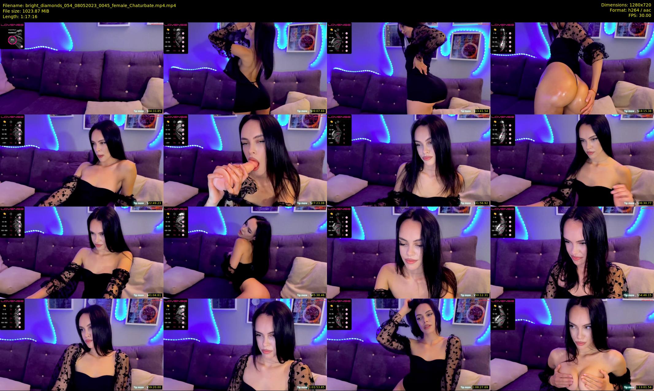 bright_diamonds_054 — 78 minute Chaturbate couple cam show recording, 720p, May 8, 2023