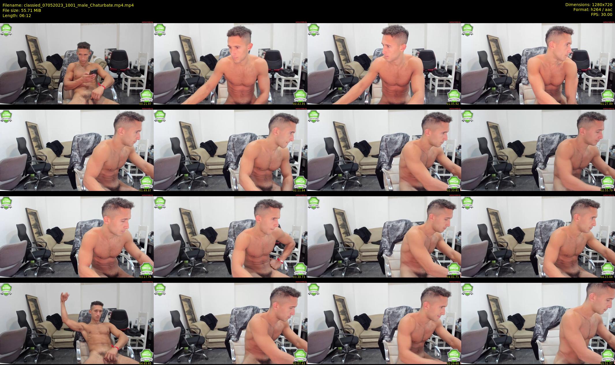 classied — 7 minute Chaturbate male cam show recording, 720p, May 7, 2023