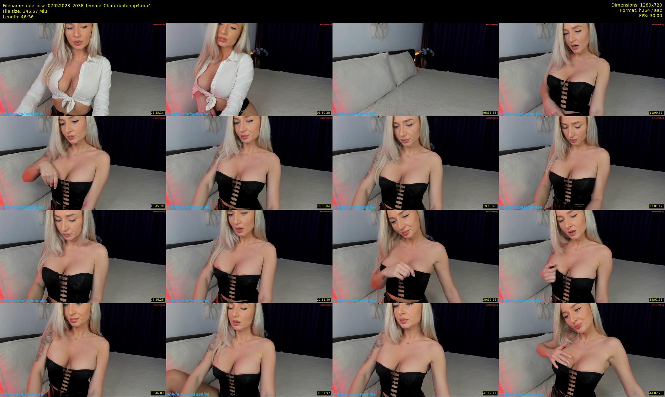 dee_nise — 47 minute Chaturbate female cam show recording, 720p, May 7, 2023
