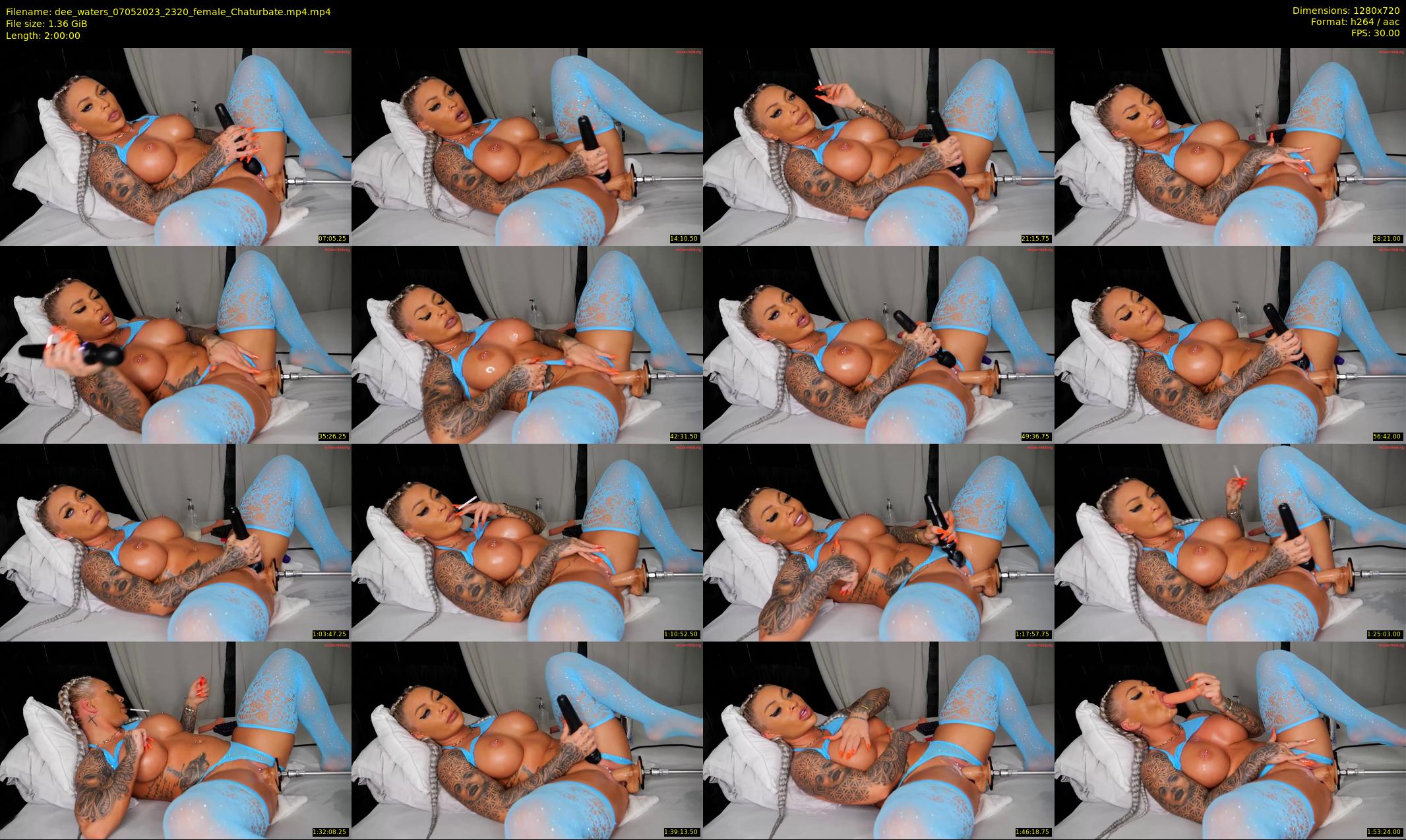 dee_waters — 120 minute Chaturbate female cam show recording, 720p, May 7, 2023