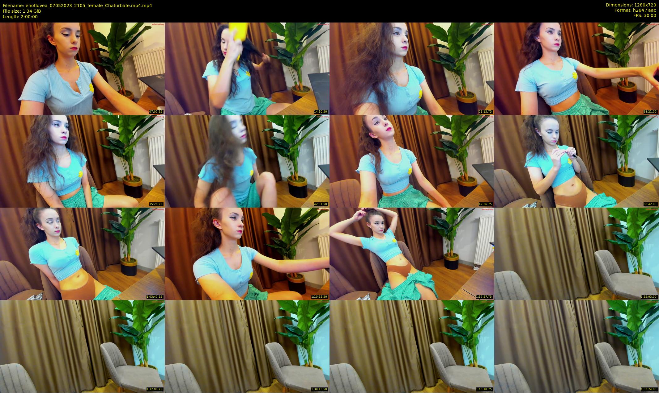 ehotlovea — 120 minute Chaturbate female cam show recording, 720p, May 7, 2023