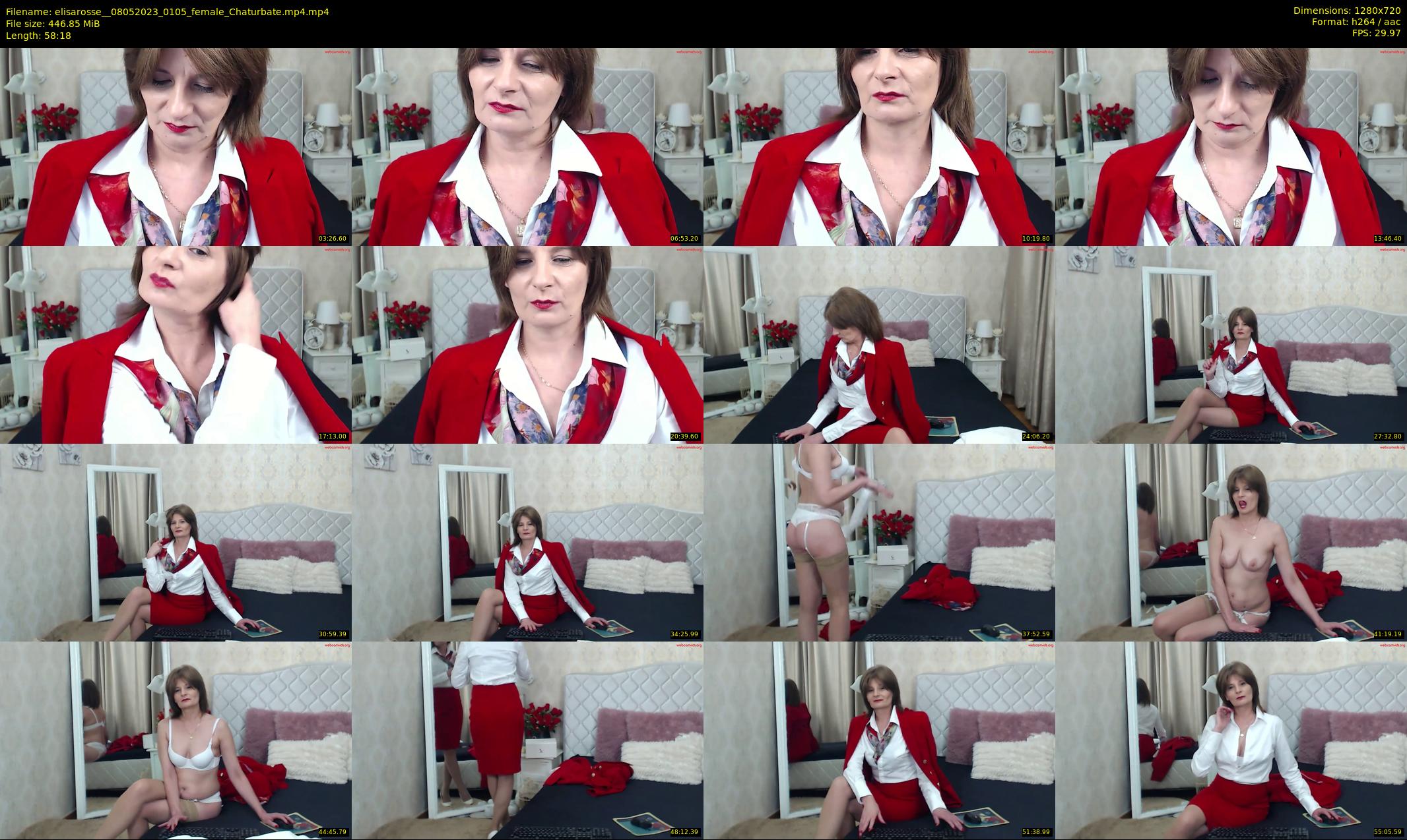 elisarosse_ — 59 minute Chaturbate female cam show recording, 720p, May 8, 2023