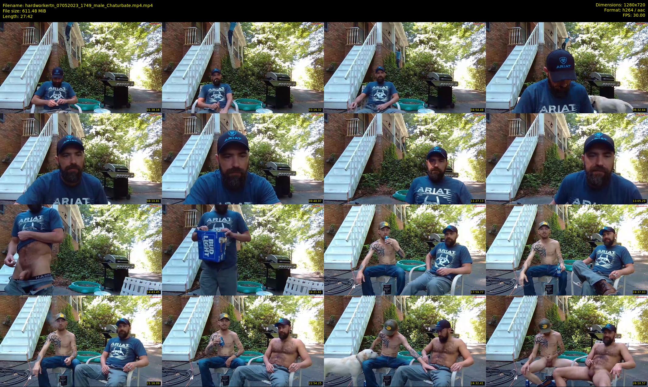 hardworkertn — 28 minute Chaturbate male cam show recording, 720p, May 7, 2023