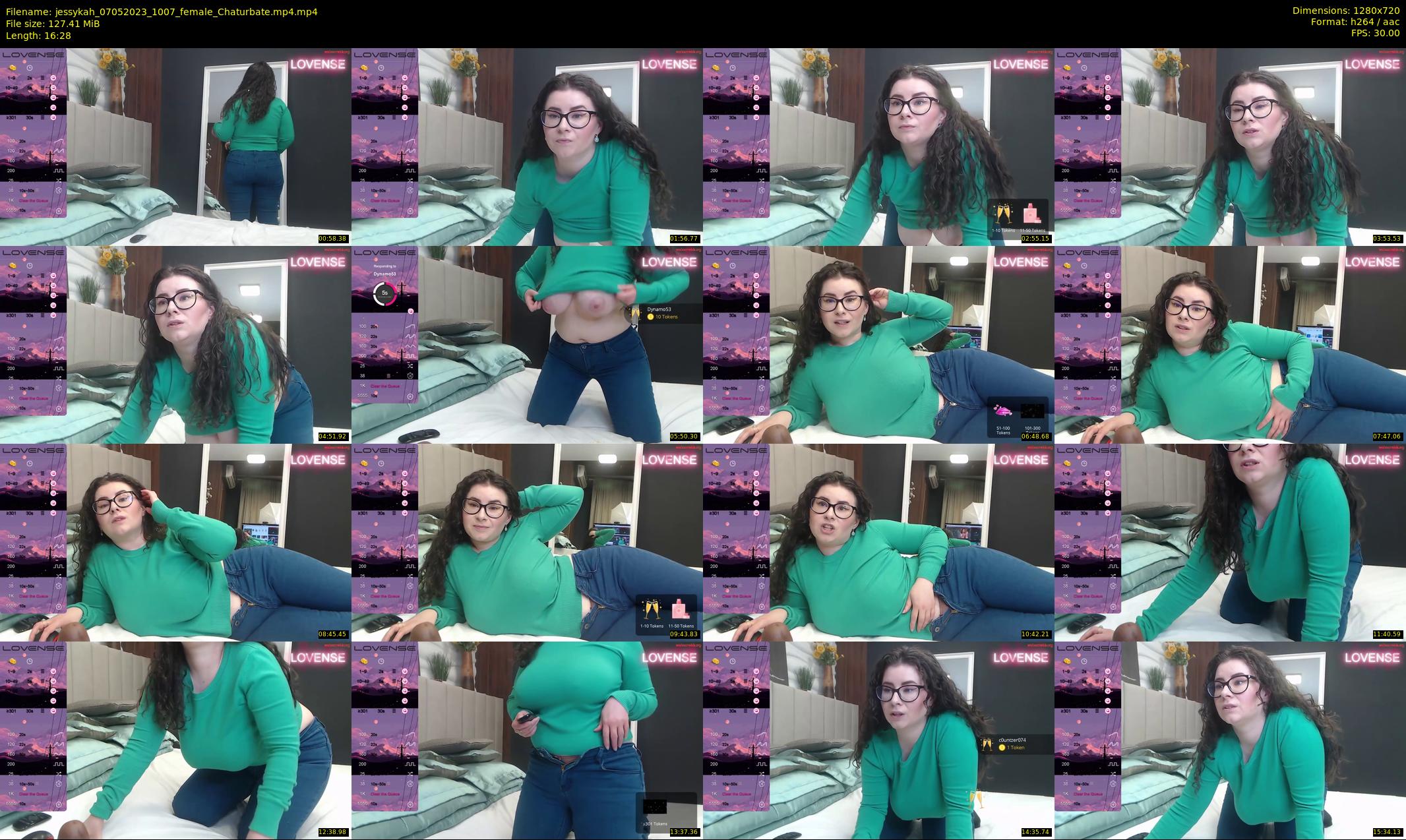 jessykah — 17 minute Chaturbate female cam show recording, 720p, May 7, 2023