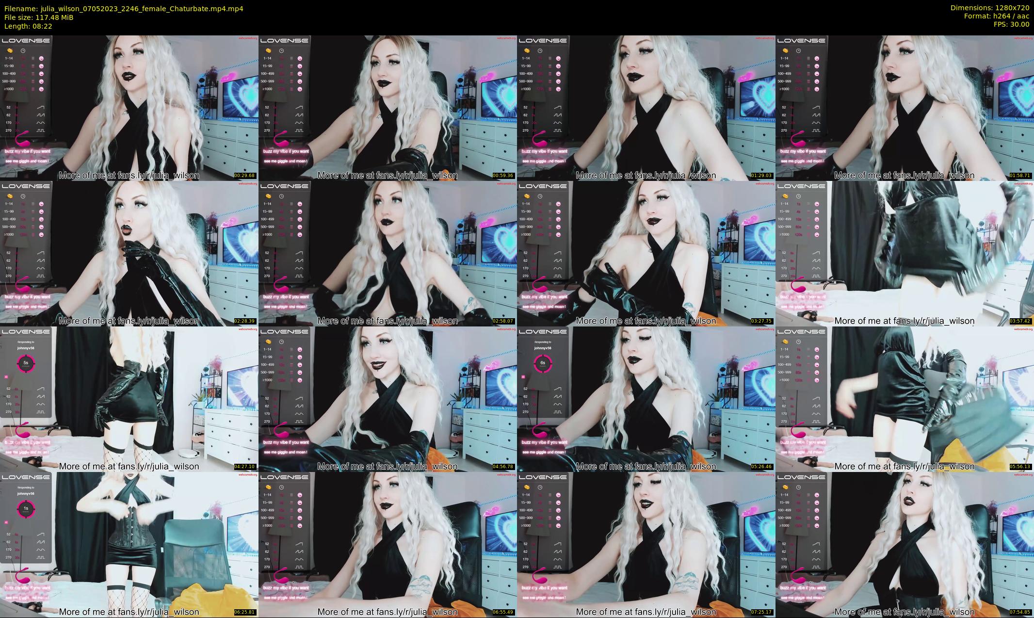 julia_wilson — 9 minute Chaturbate female cam show recording, 720p, May 7, 2023