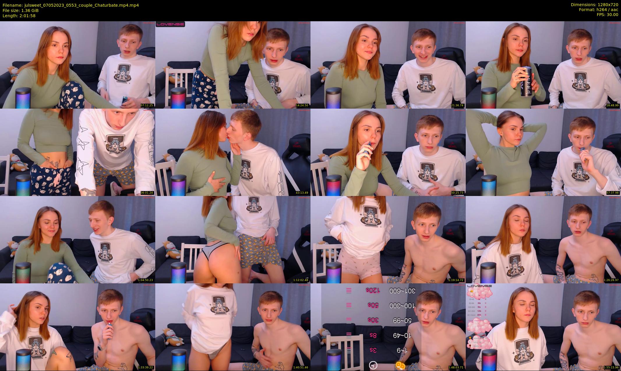 julsweet — 122 minute Chaturbate male cam show recording, 720p, May 7, 2023