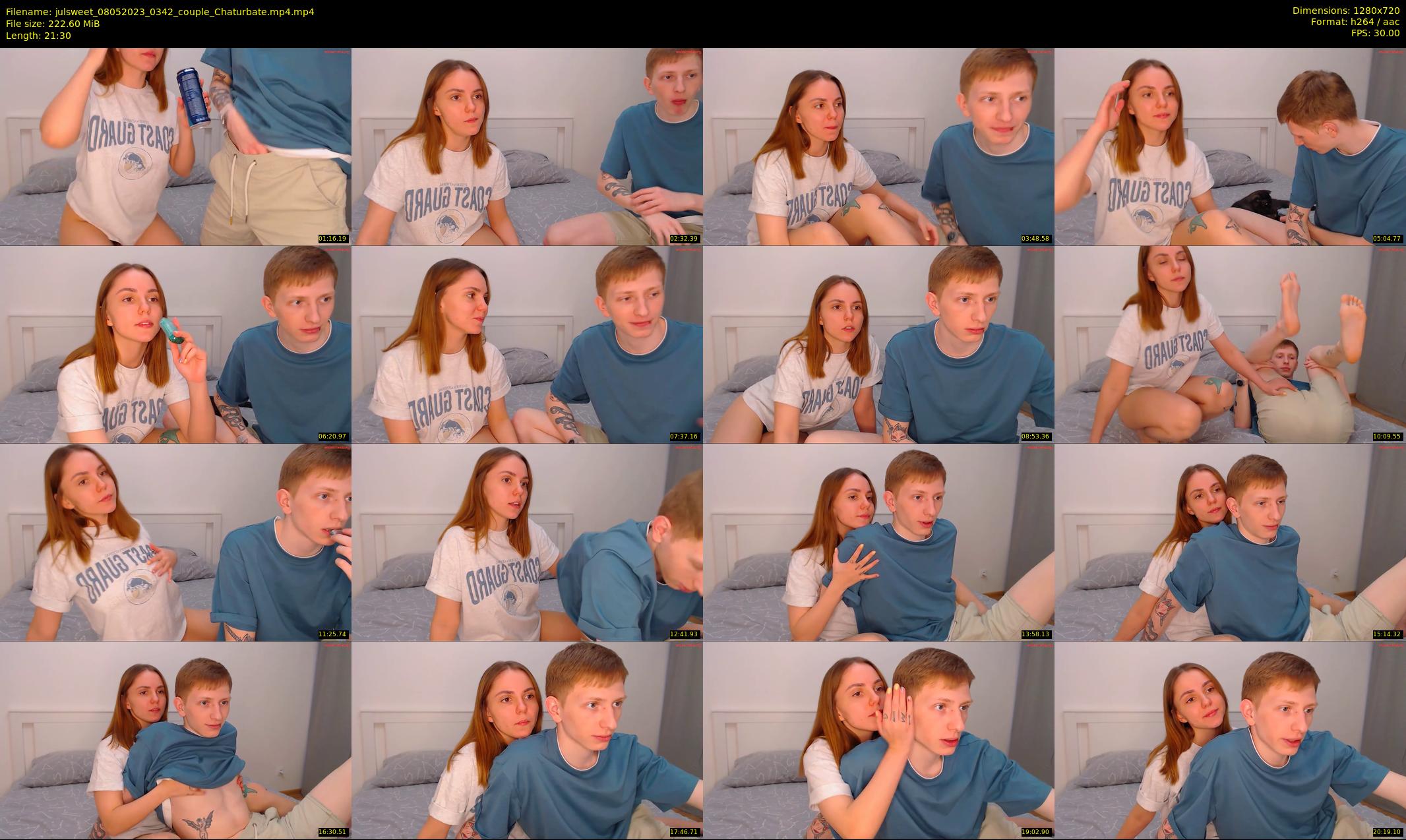julsweet — 22 minute Chaturbate male cam show recording, 720p, May 8, 2023