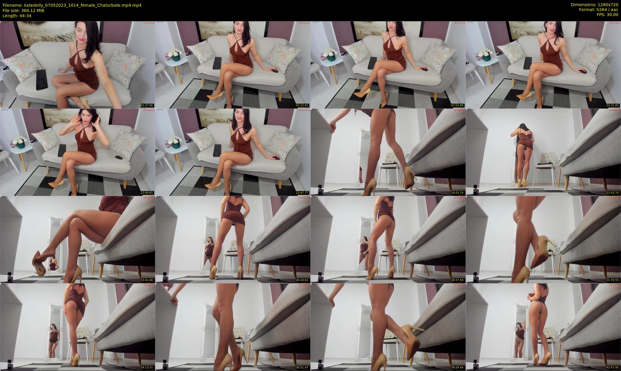 katedolly — 45 minute Chaturbate female cam show recording, 720p, May 7, 2023