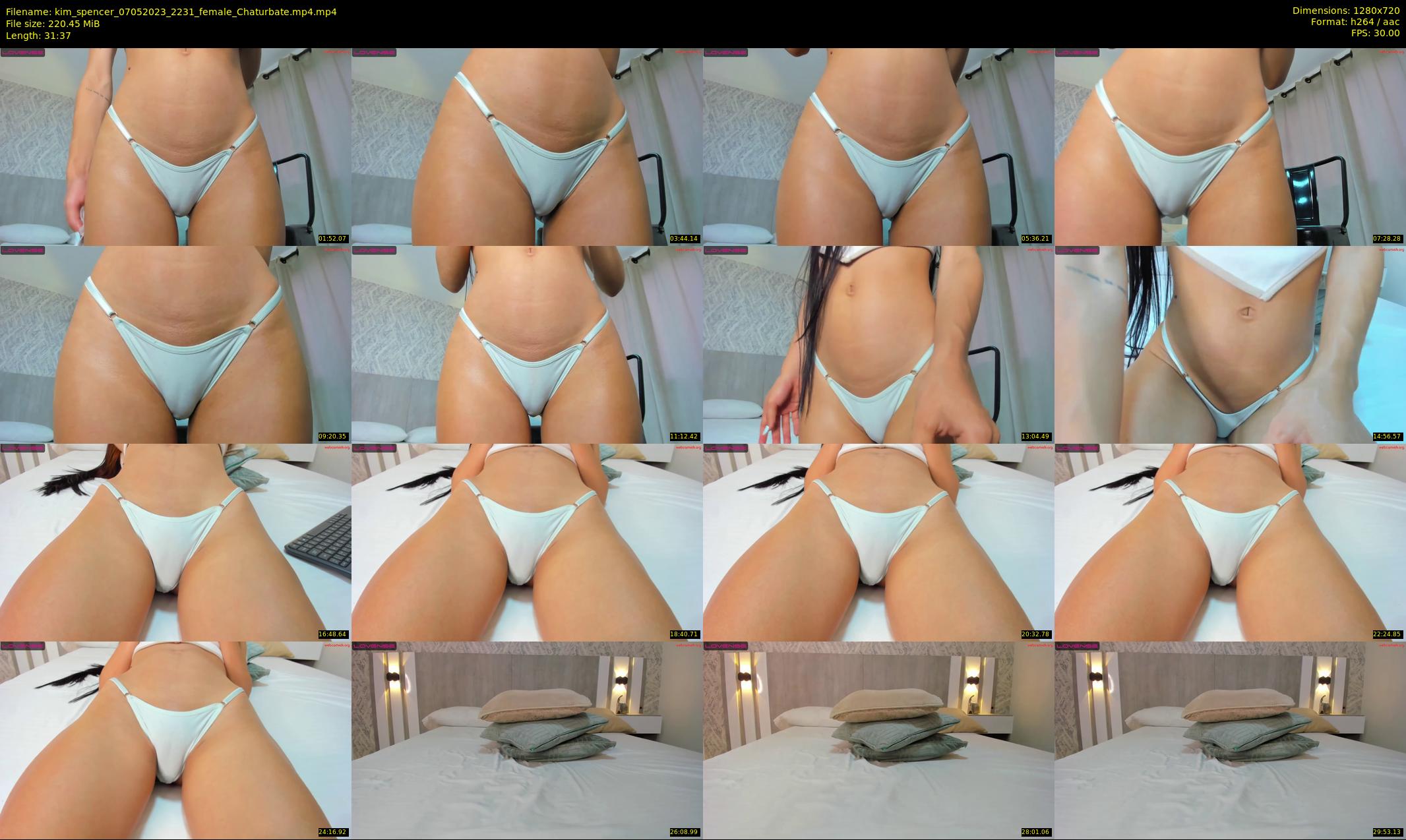 kim_spencer — 32 minute Chaturbate female cam show recording, 720p, May 7, 2023