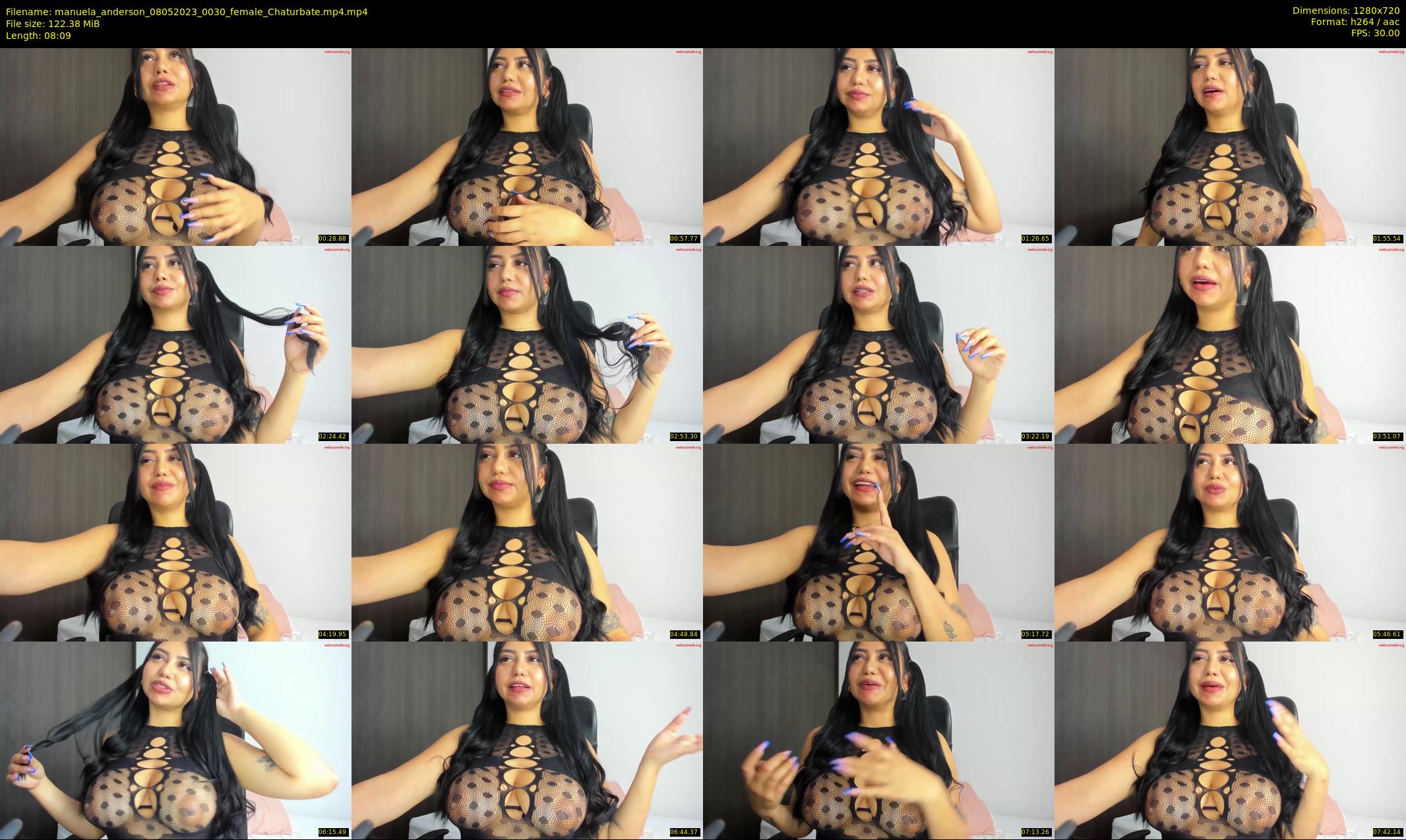 manuela_anderson — 9 minute Chaturbate female cam show recording, 720p, May 8, 2023