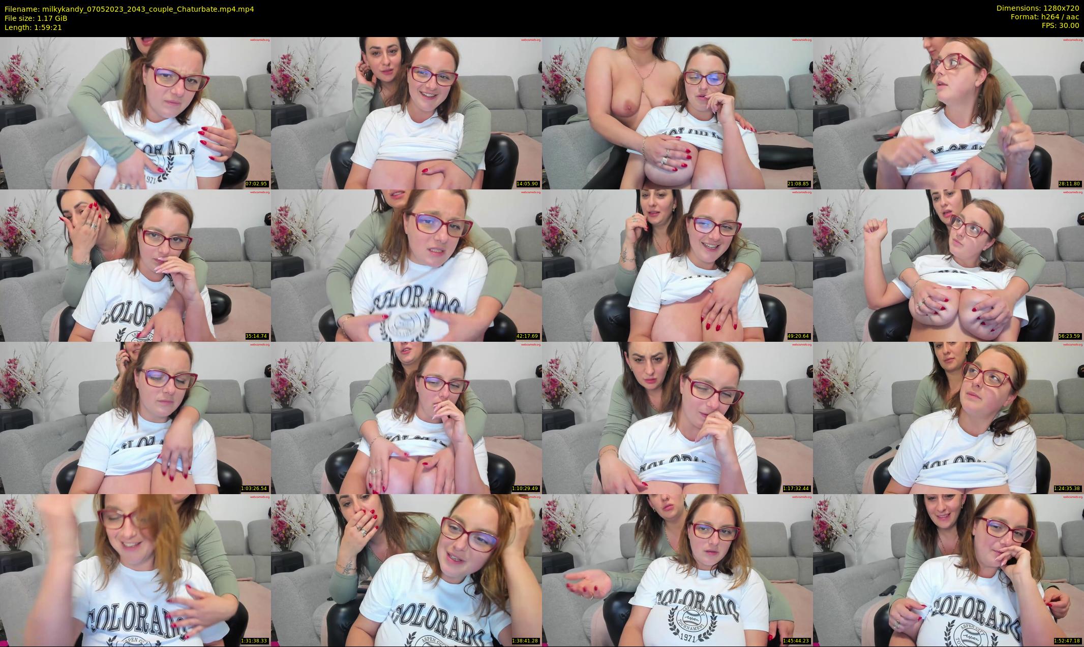 milkykandy — 120 minute Chaturbate female cam show recording, 720p, May 7, 2023