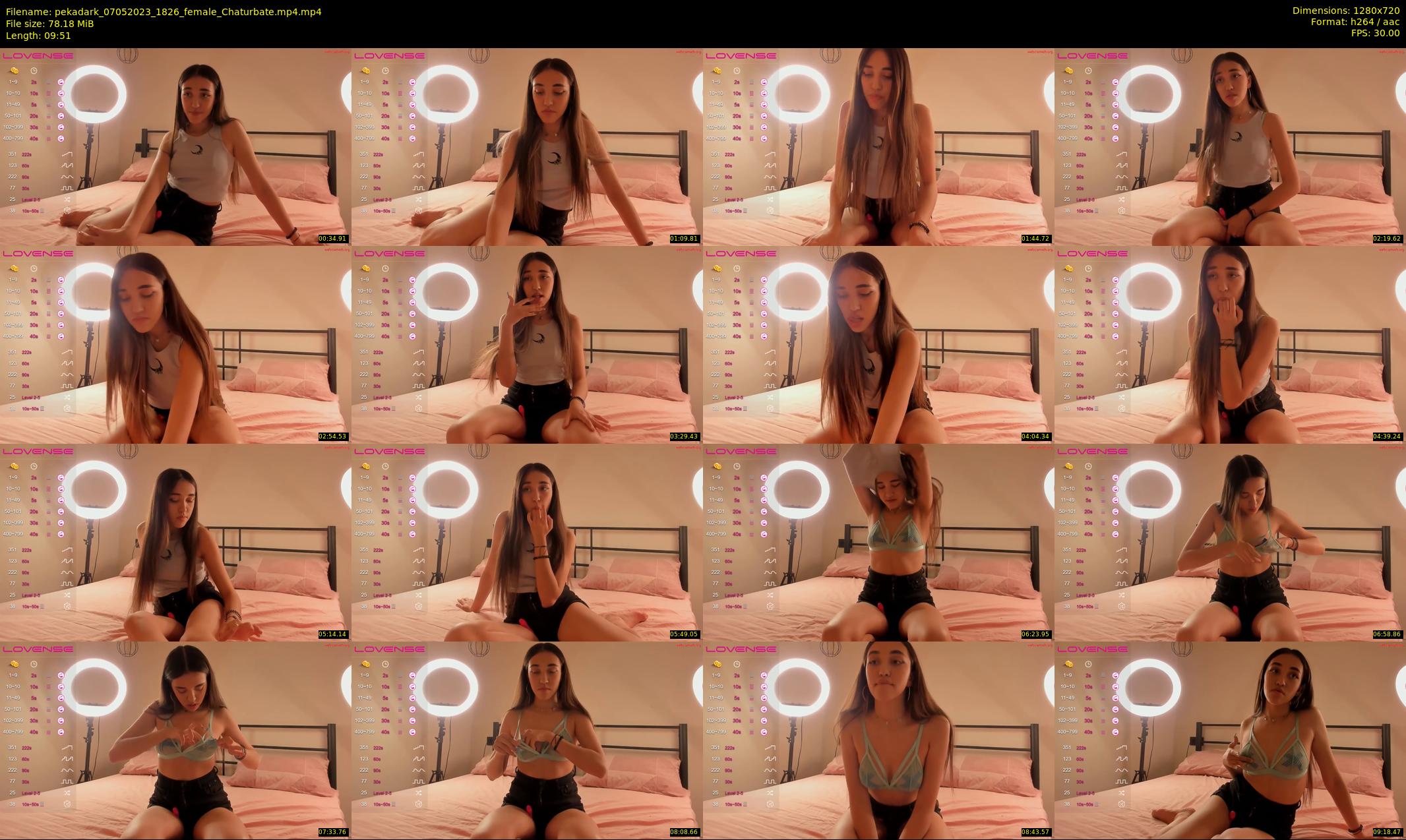 pekadark — 10 minute Chaturbate female cam show recording, 720p, May 7, 2023