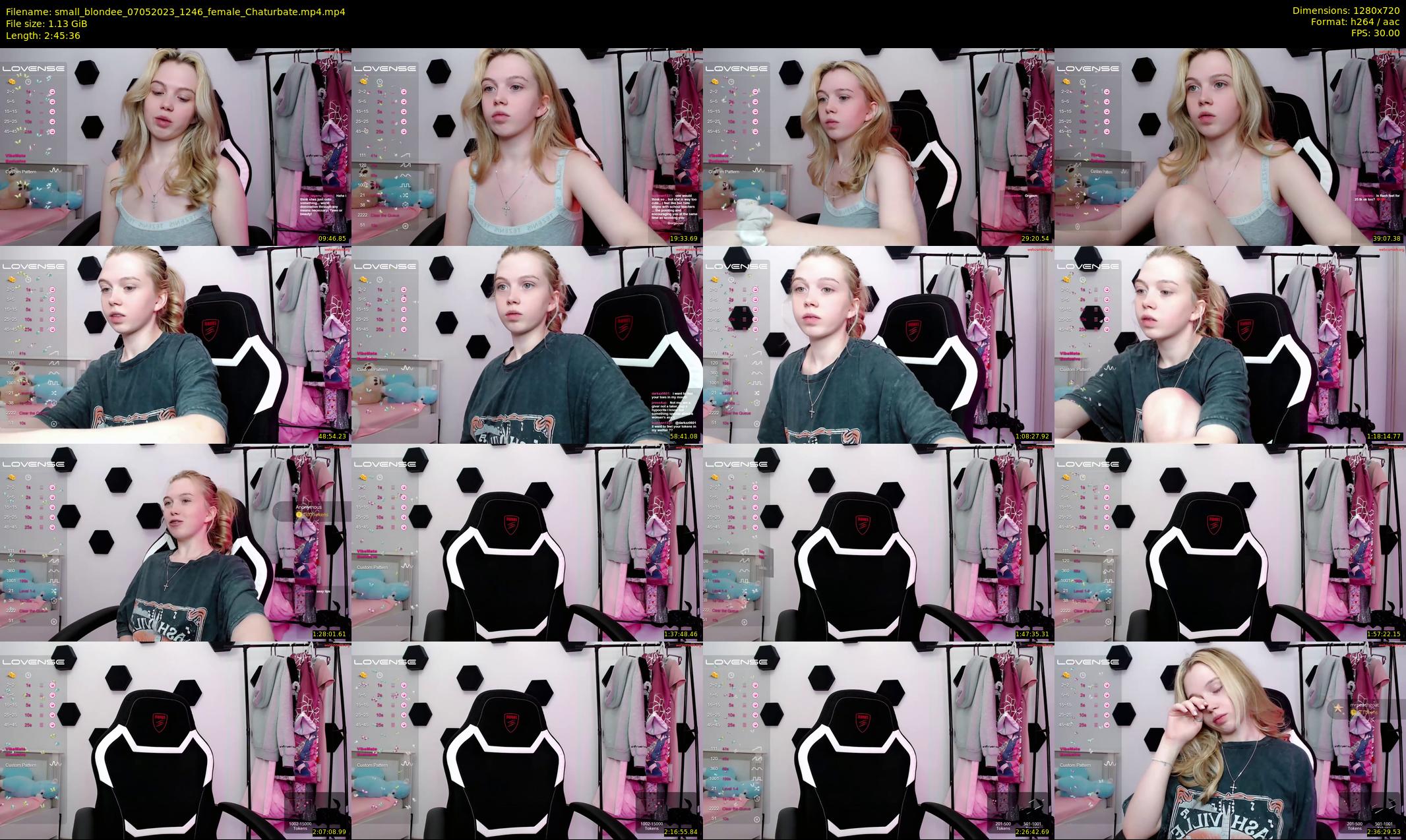 small_blondee — 166 minute Chaturbate female cam show recording, 720p, May 7, 2023