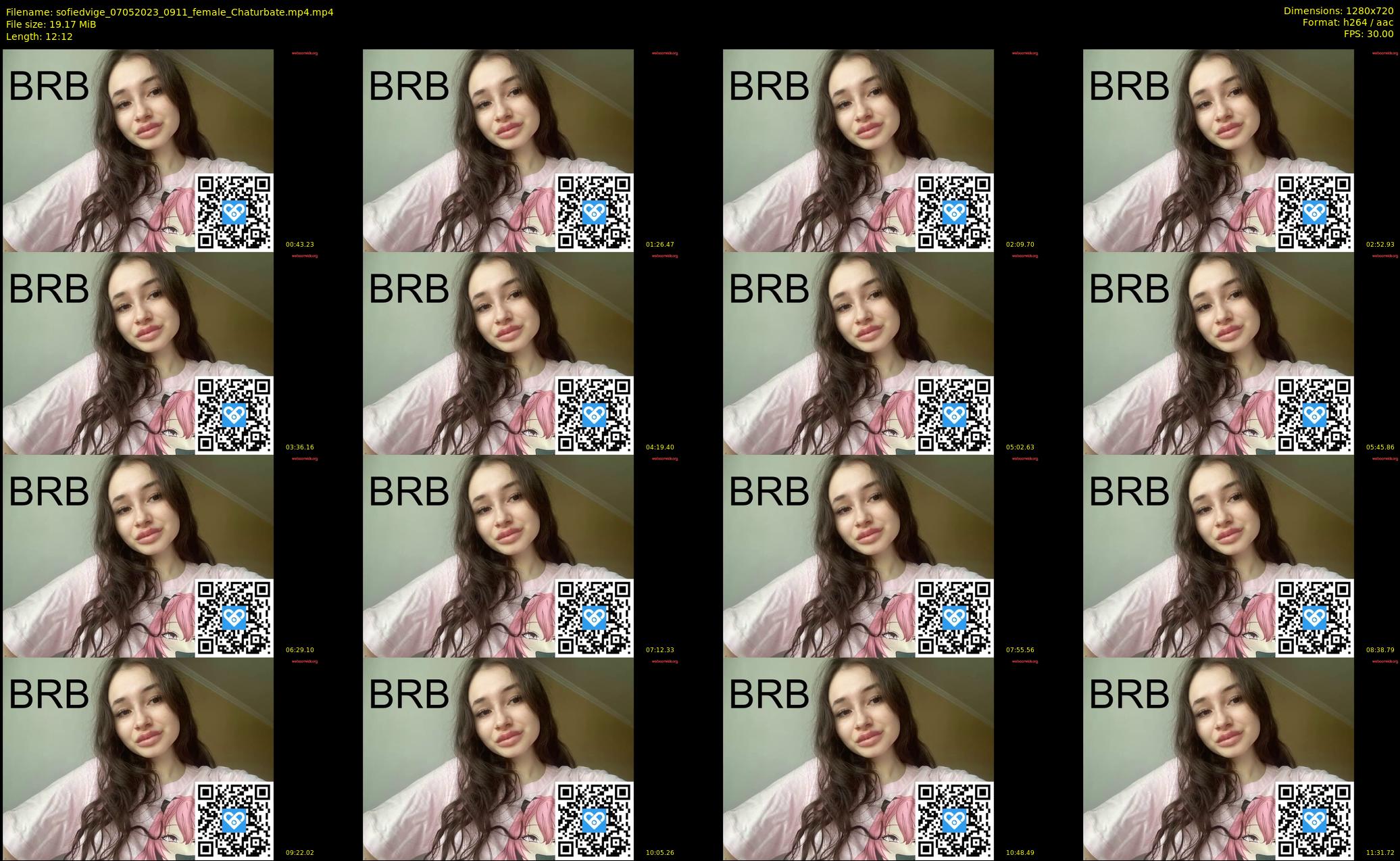 sofiedvige — 13 minute Chaturbate couple cam show recording, 720p, May 7, 2023
