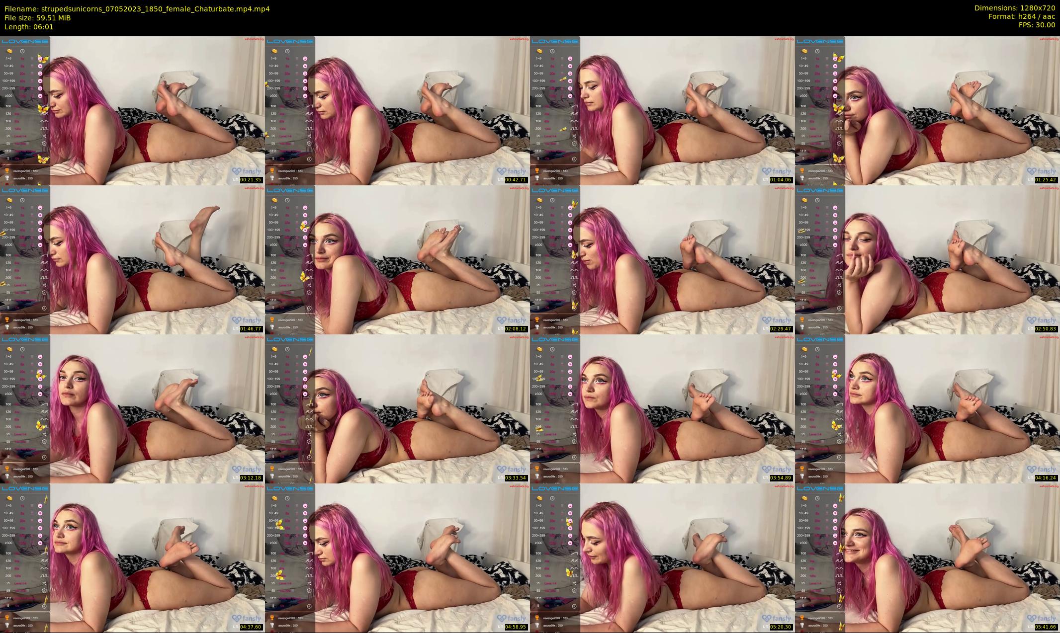 strupedsunicorns — 7 minute Chaturbate couple cam show recording, 720p, May 7, 2023