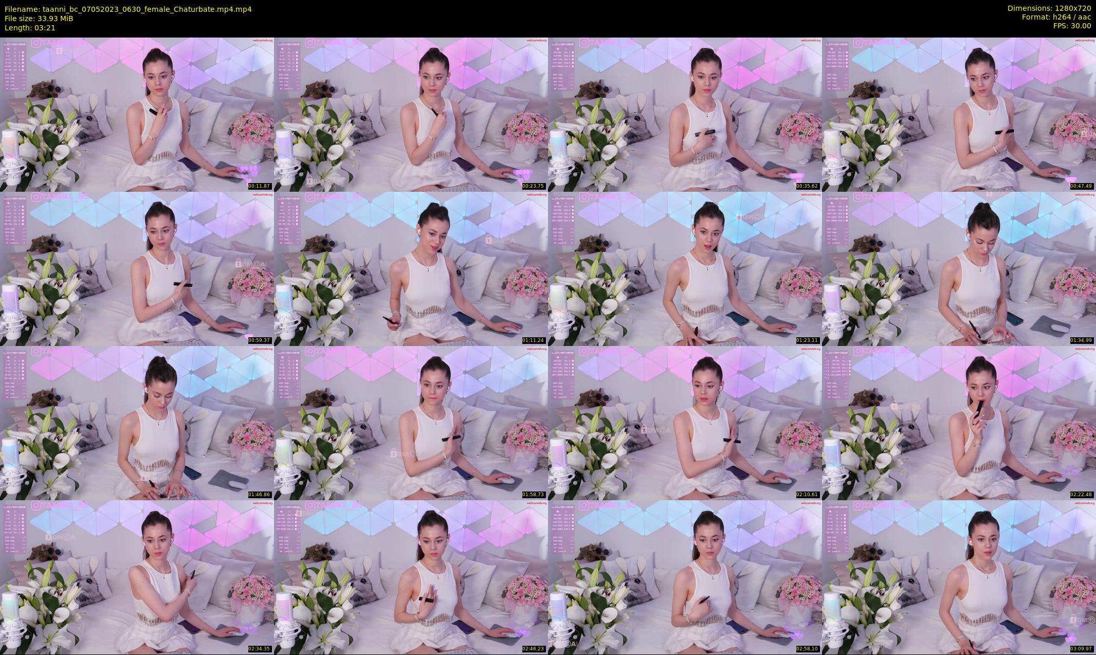 taanni_bc — 4 minute Chaturbate female cam show recording, 720p, May 7, 2023